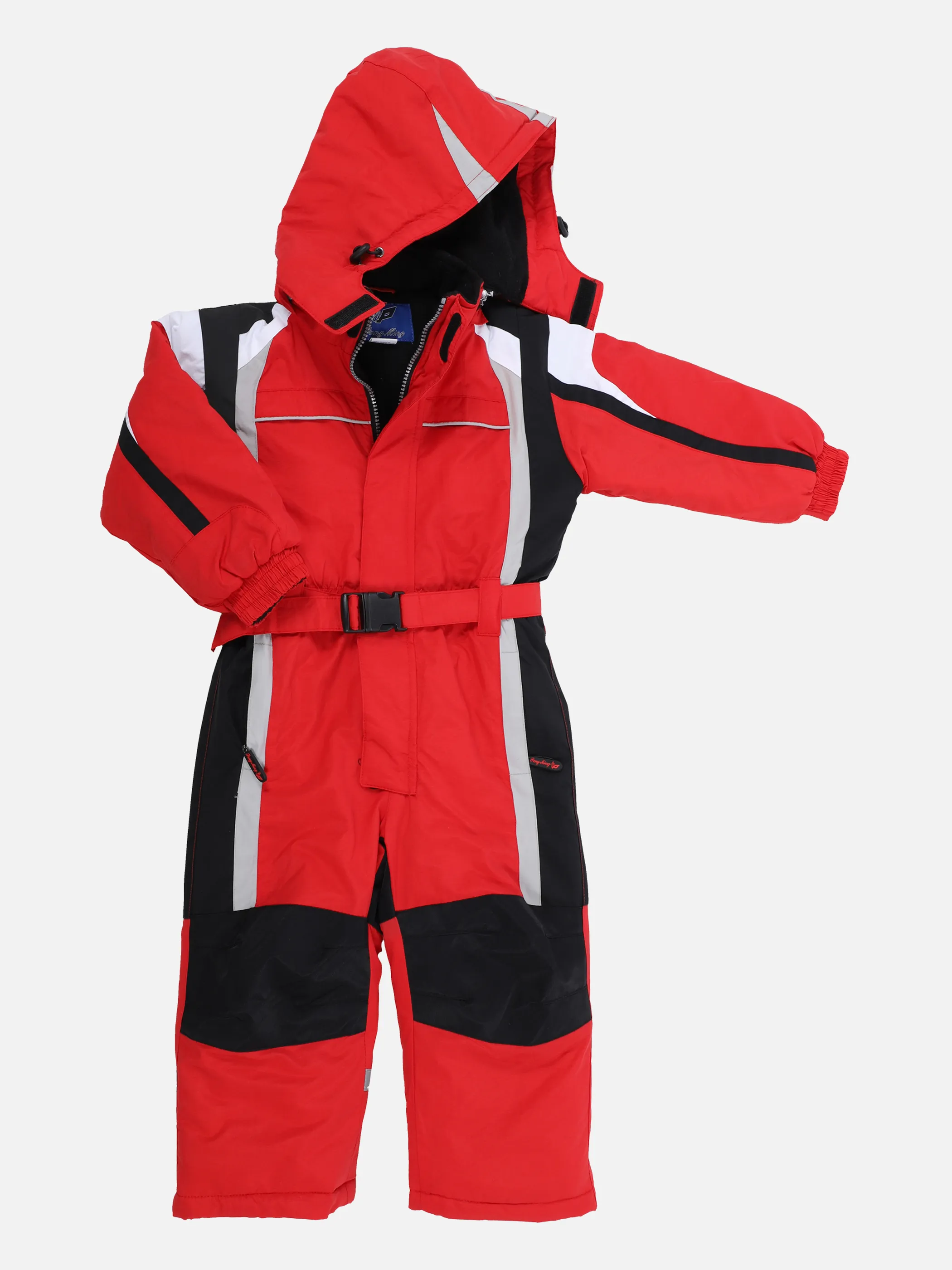 Peng Ming Ki-Skianzug mit Kapuze Rot 863323 ROT/SCHWAR 1 Peng Ming Ki-Skianzug mit Kapuze Rot 863323 ROT/SCHWAR 1