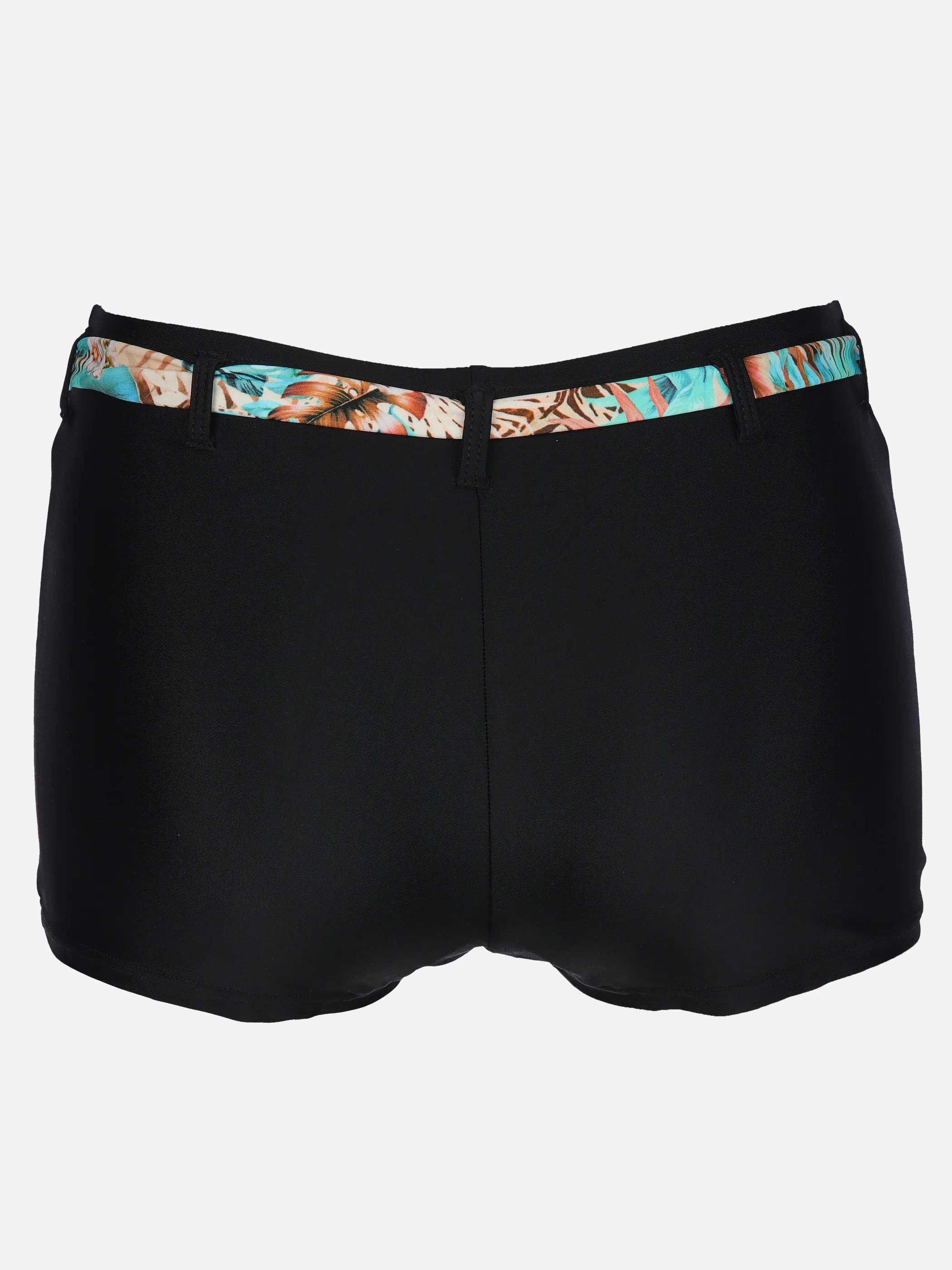 Grinario Sports Da-Bikini Shorts mit Bindeband Schwarz 906282 BLACK 2
