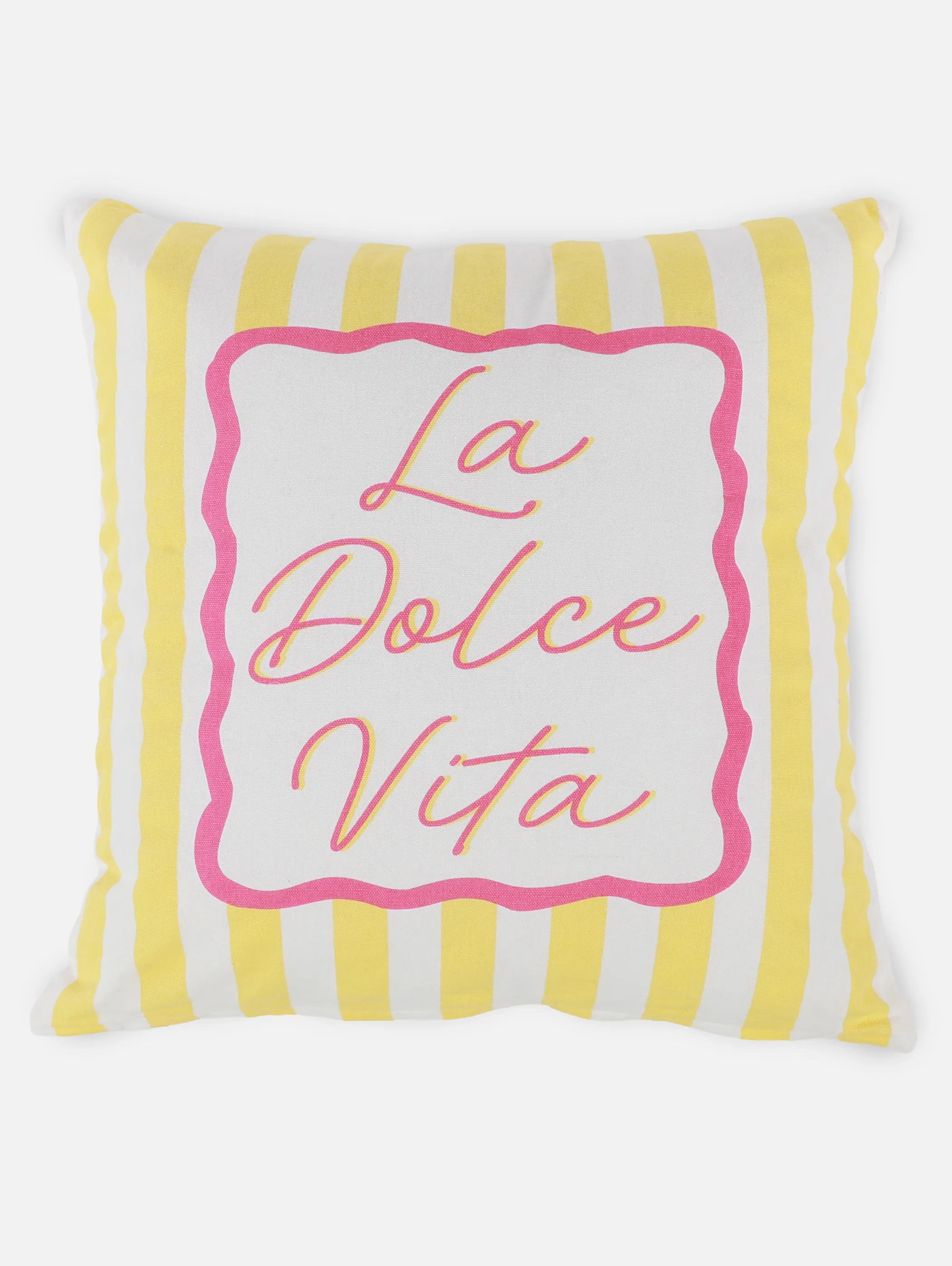 Dream House Kissen La Dolce Vita 45x45 Gelb 924379 GELB 1