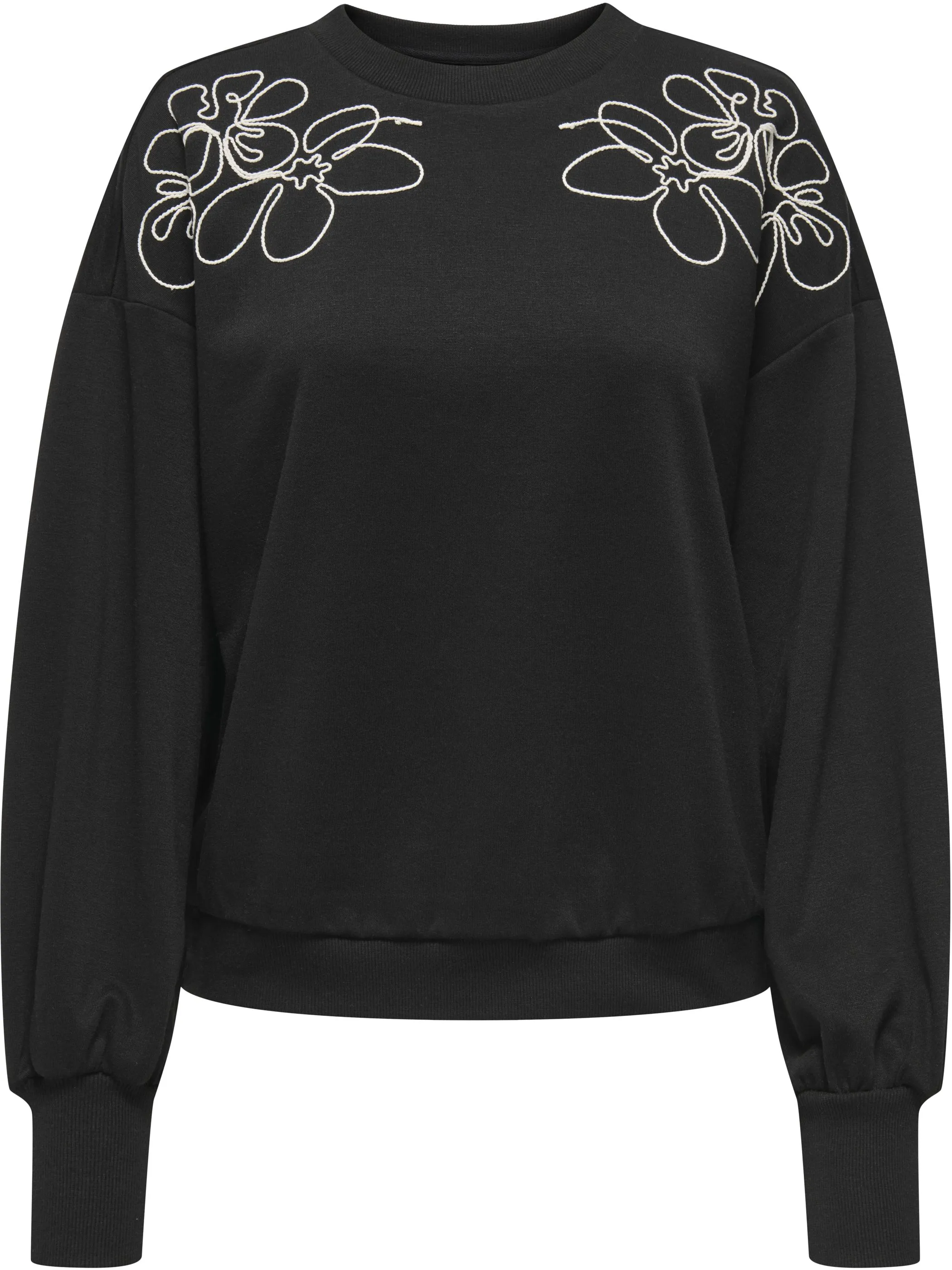 Only 15363824 ONLBROOKE L/S O-NECK Schwarz 925809 177911012 1