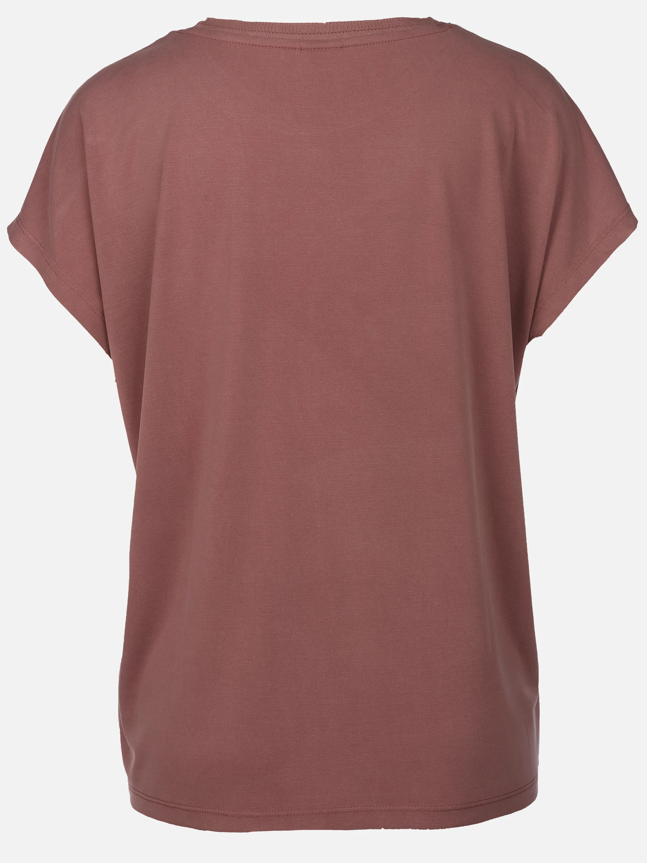 Lisa Tossa Da-T-Shirt m. Strickbündchen Lila 924897 MAUVE 2