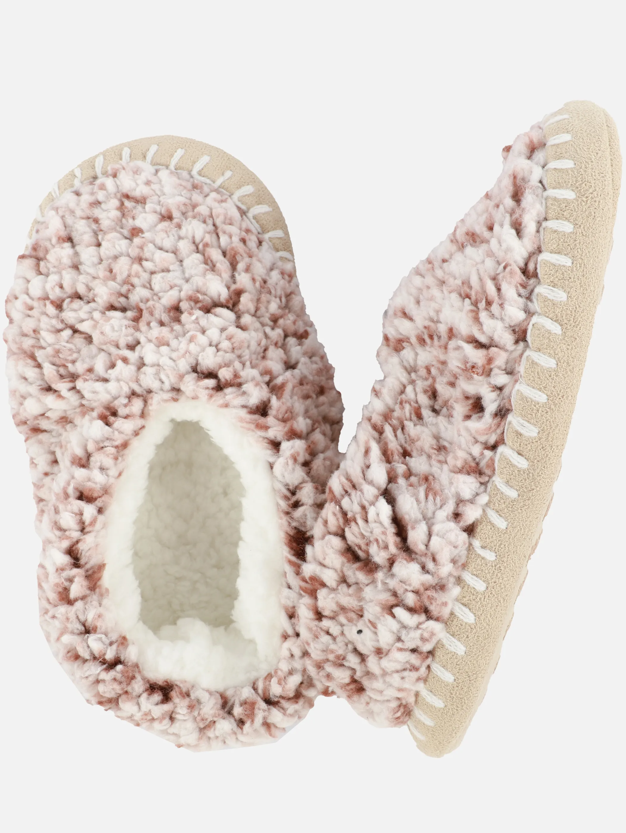 Da. Hausschuhsocken ABS Braun 914556 COFFEE 1