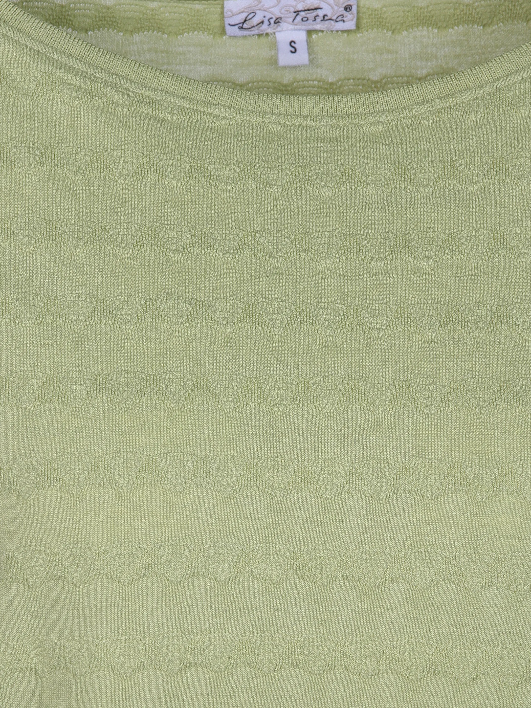 Lisa Tossa Da-Jacquard-Shirt m. 1/2 Arm Grün 906581 PEAR 3 Lisa Tossa Da-Jacquard-Shirt m. 1/2 Arm Grün 906581 PEAR 3