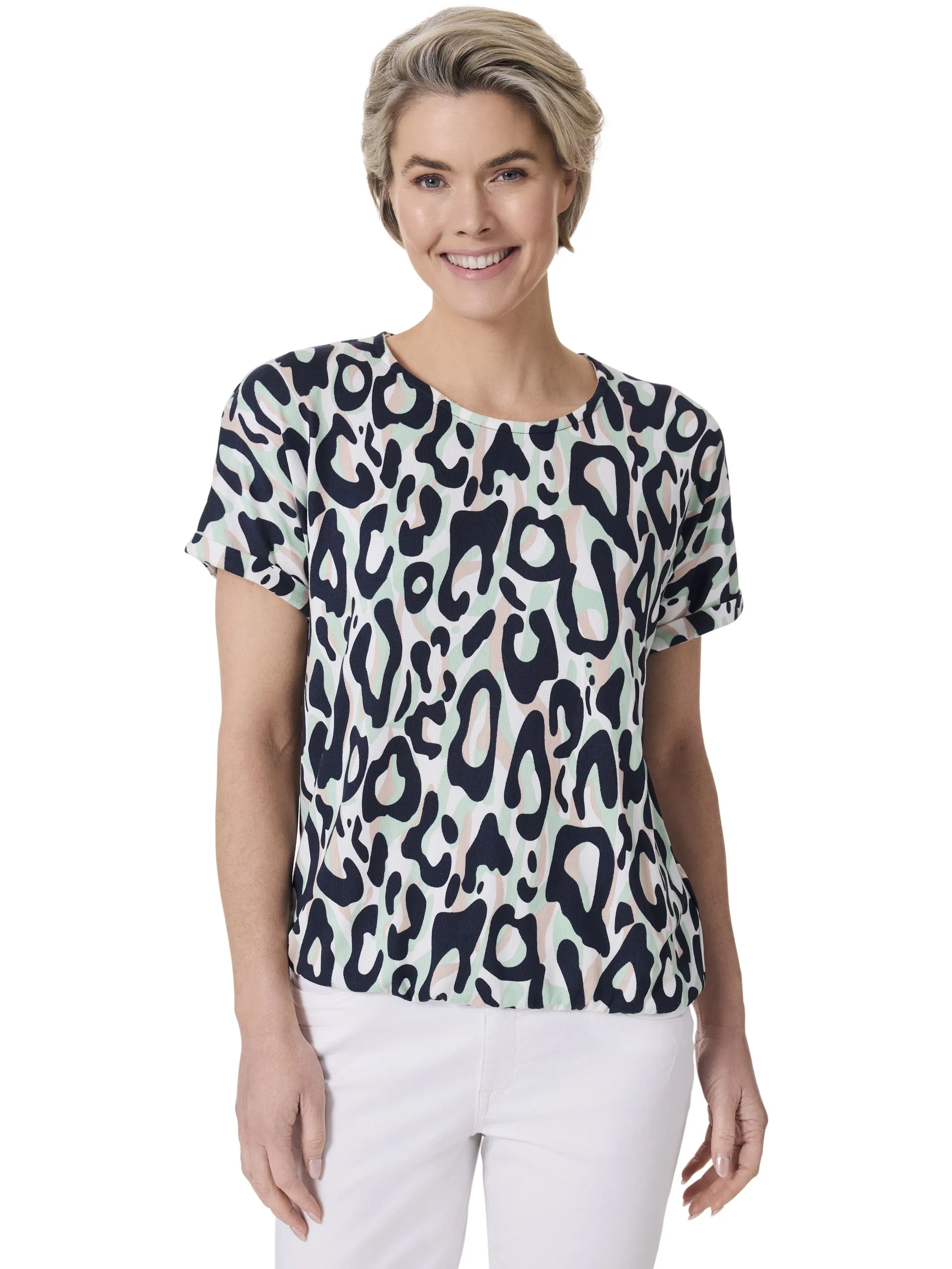 Stooker DOB 23160030009117 Da. T-Shirts / Grün 911311 9117 1