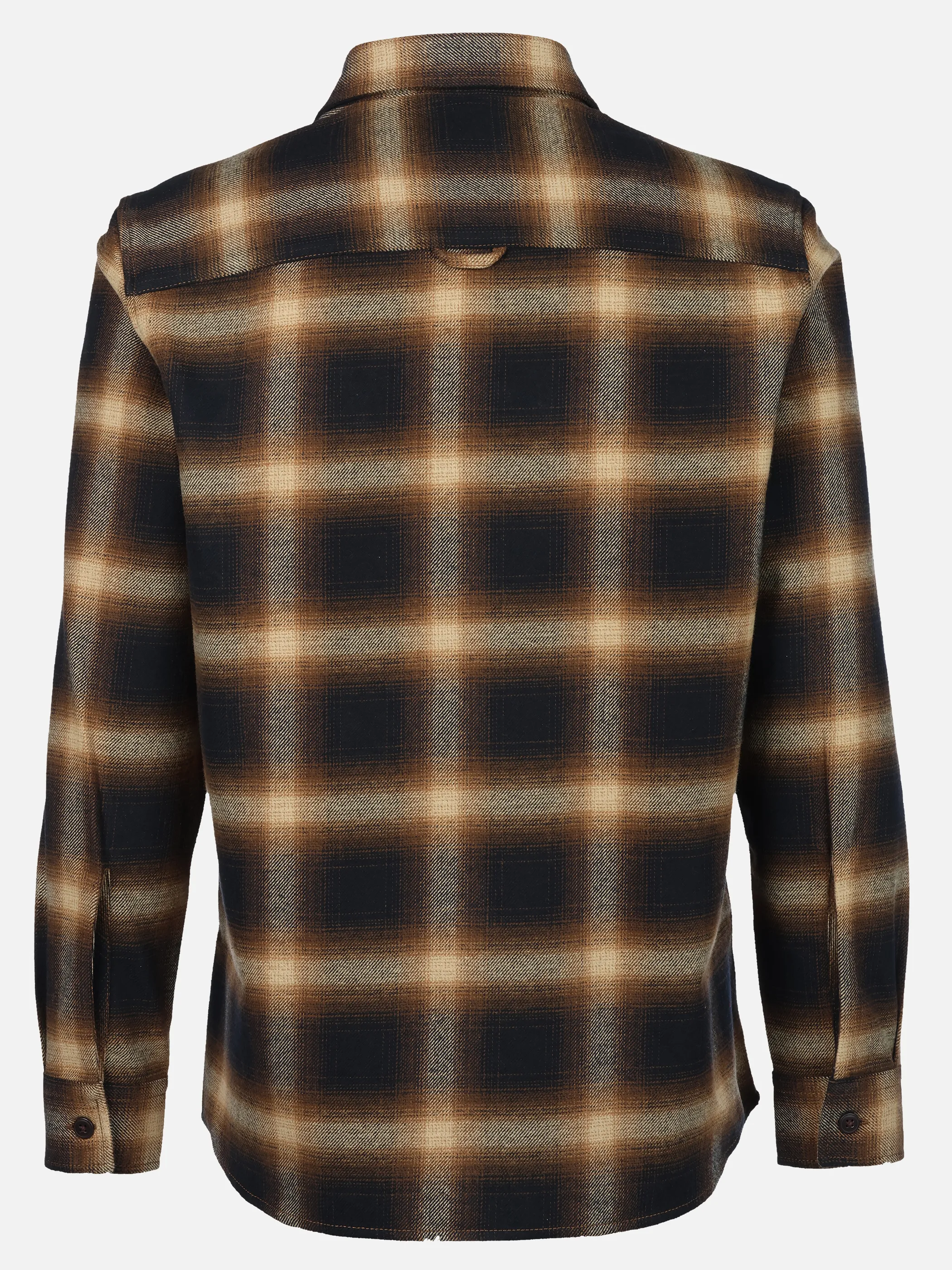 Jim Spencer He. Overshirt Flanell melange Grau 915564 GREY 2 Jim Spencer He. Overshirt Flanell melange Grau 915564 GREY 2