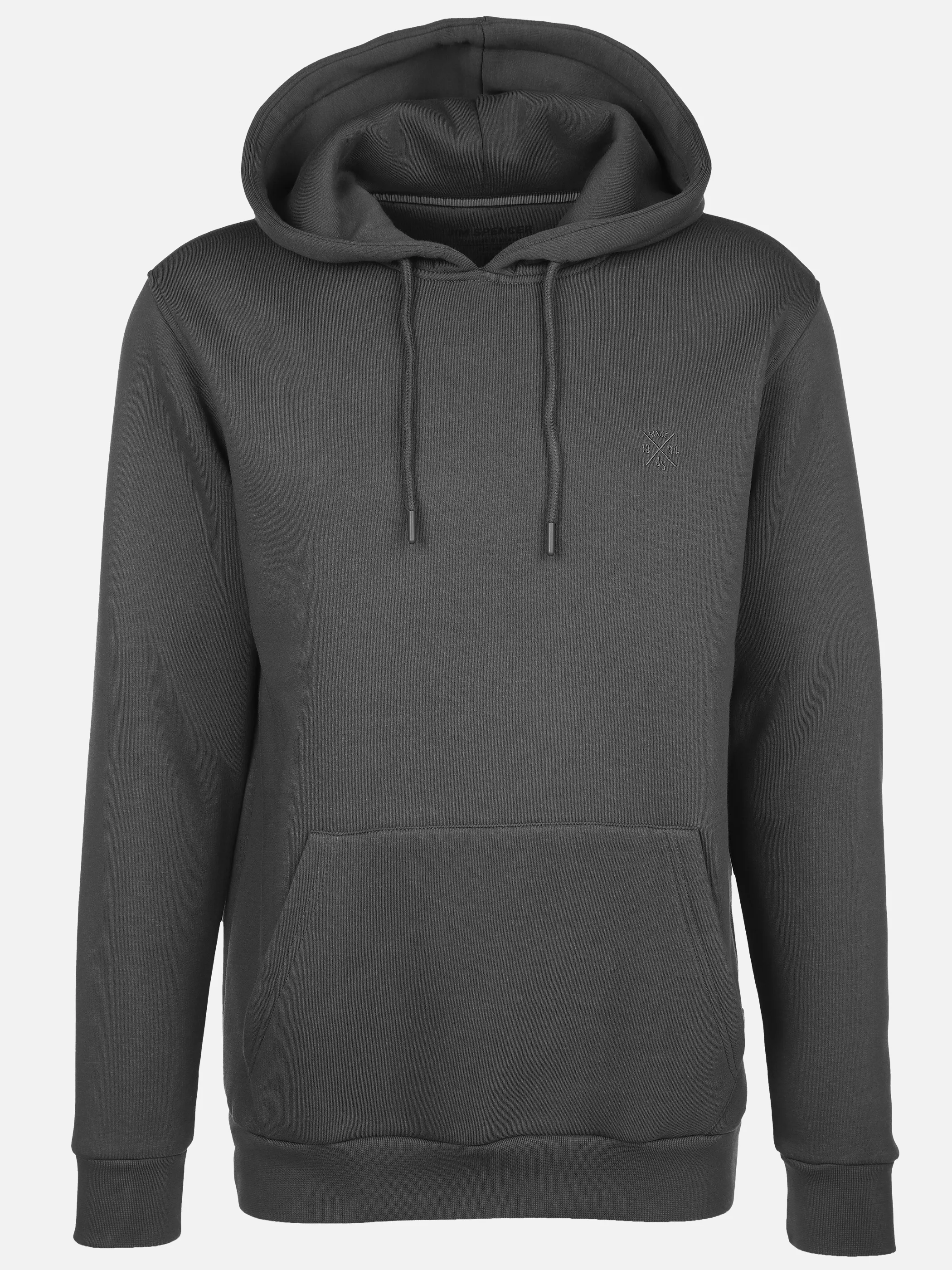 Jim Spencer He. Kapuzensweatshirt uni seasonal Grau 887929 GREY 1