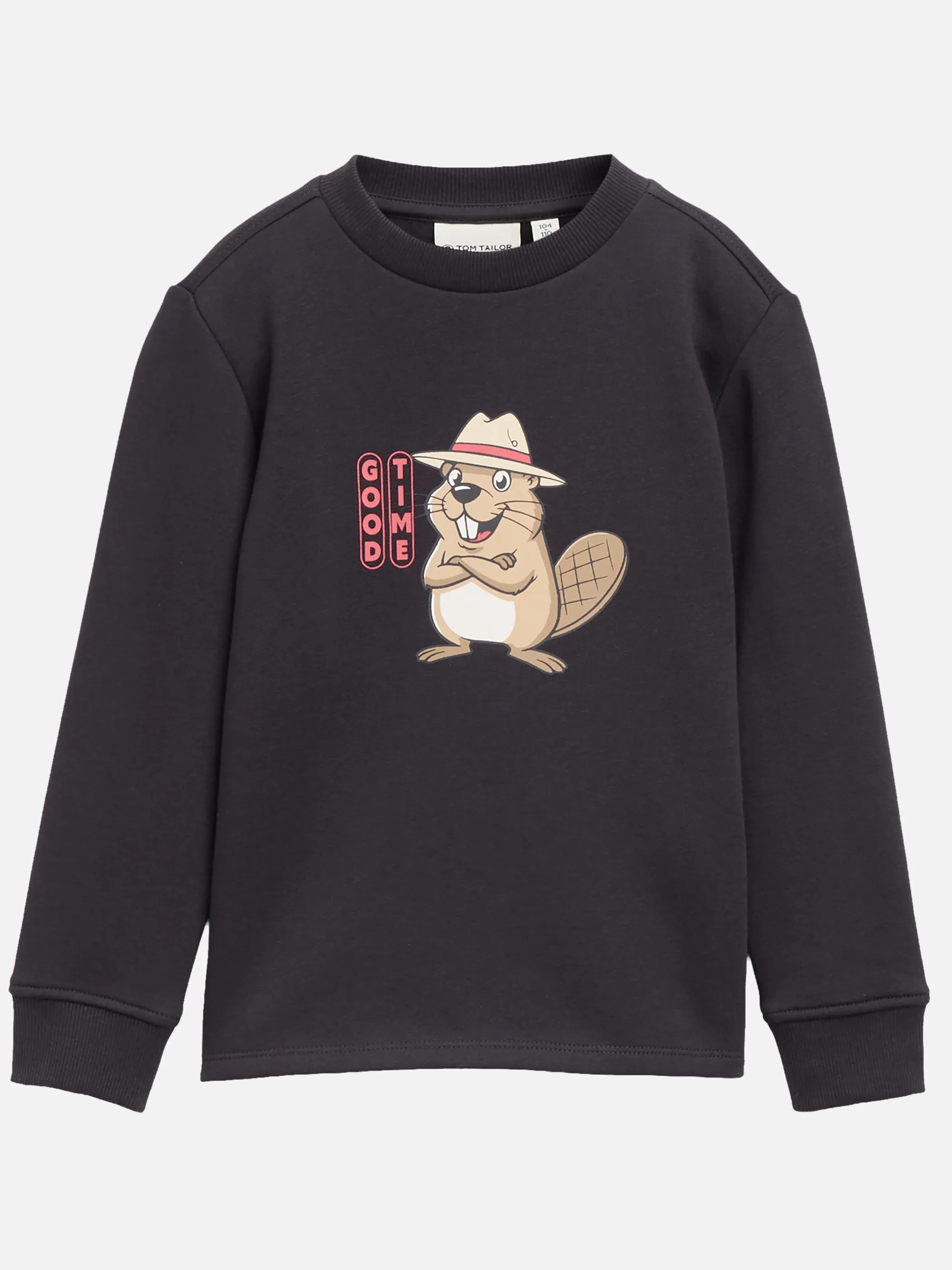 Tom Tailor 1052454 printed sweatshirt Grau 934435 29476 1