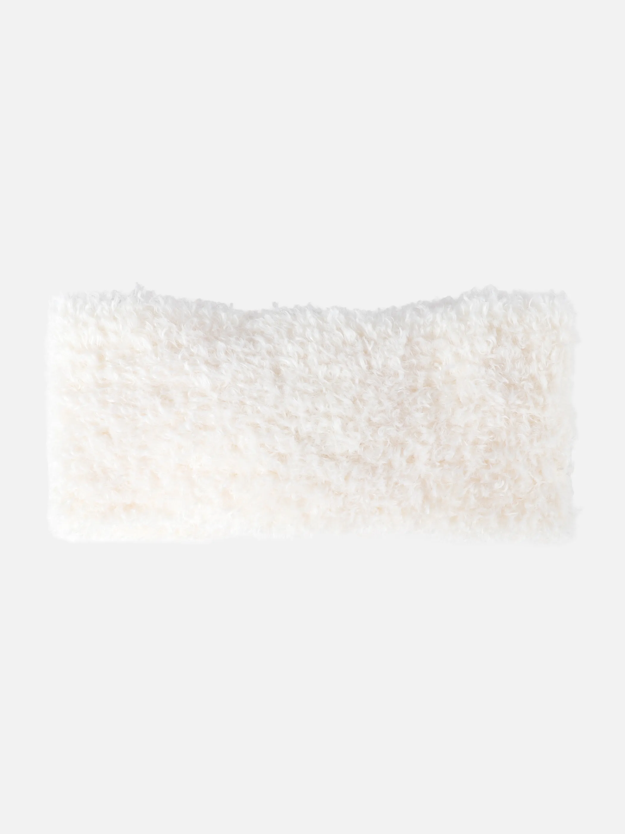 IX-O Da-Stirnband m. Teddyfur Weiß 929466 OFFWHITE 2