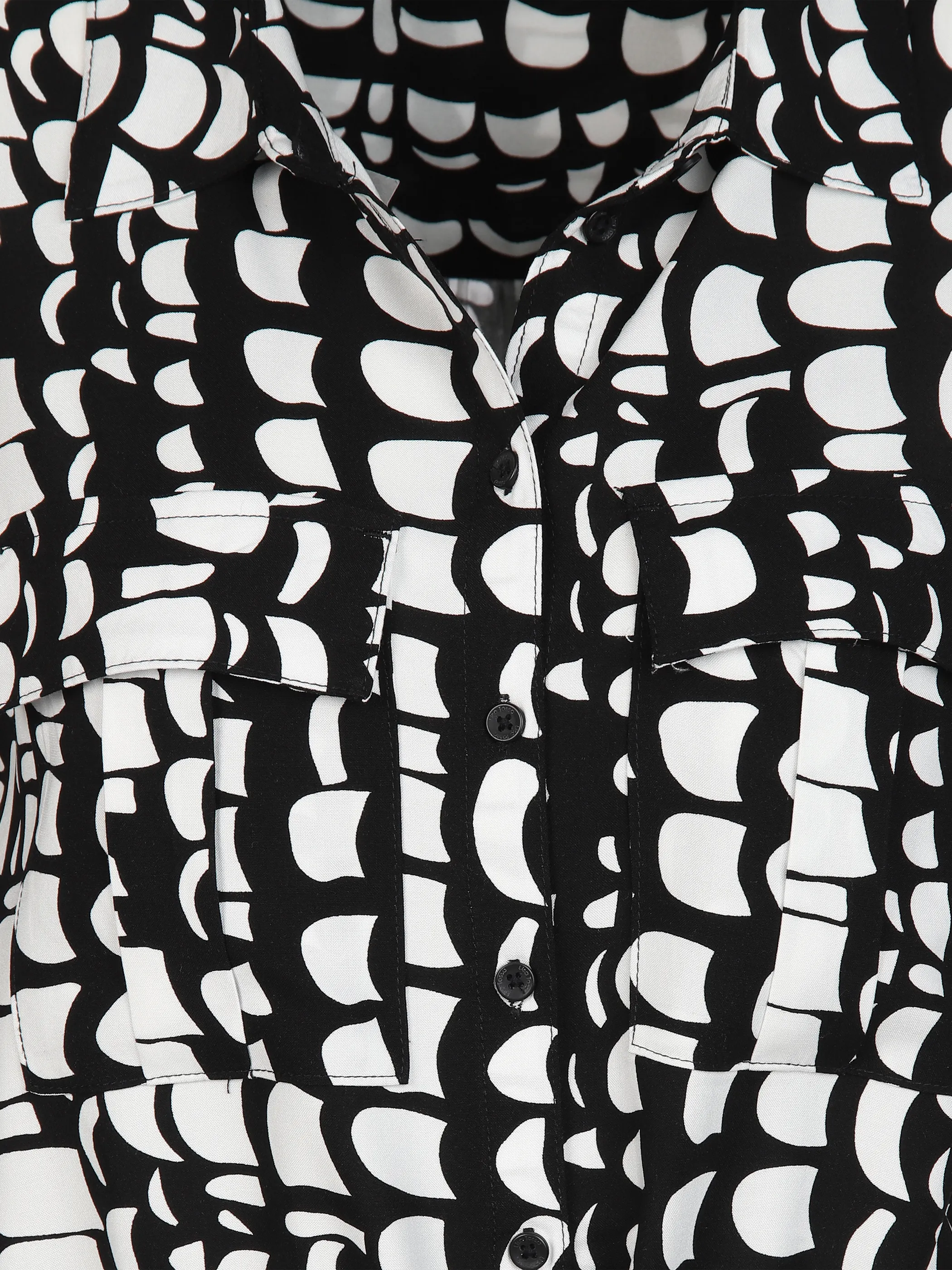 Lisa Tossa Da-Halbarmkleid Schwarz 890798 SW OFFW 3
