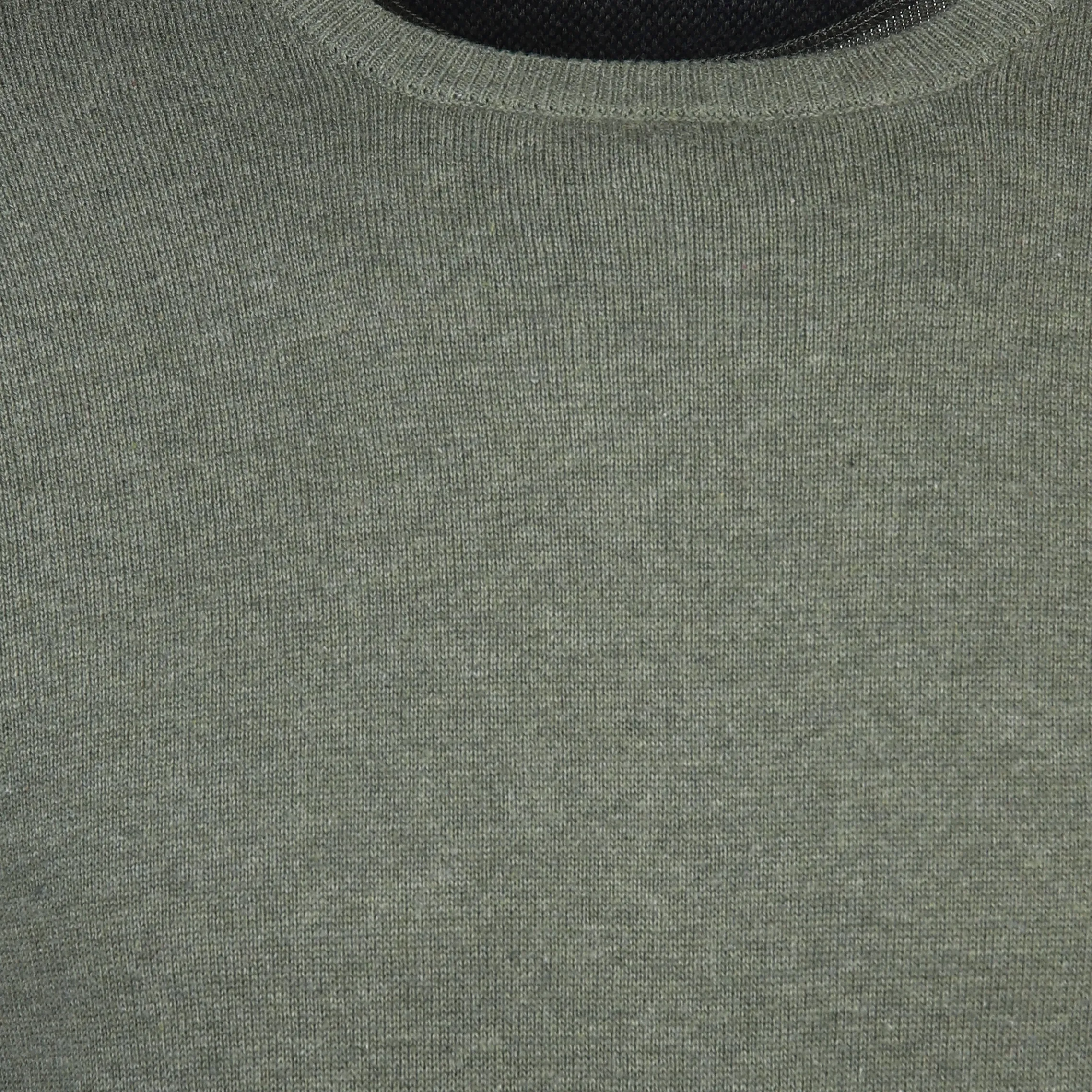 Jim Spencer He. Pullover uni seasonal RH Grün 882944 KHAKI 3