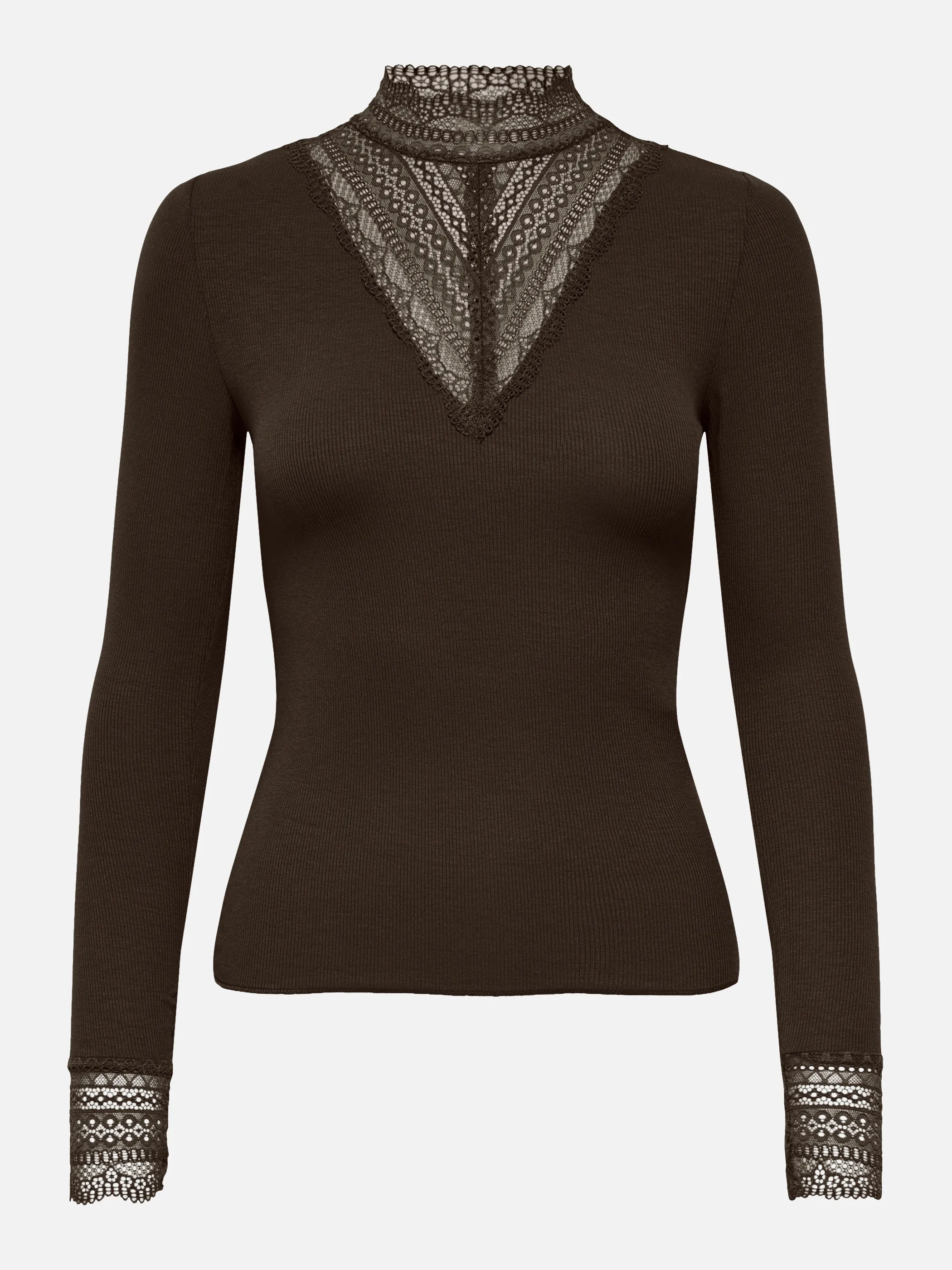 Only 15207788 ONLTILDE L/S HIGH NECK Braun 856863 244915 1