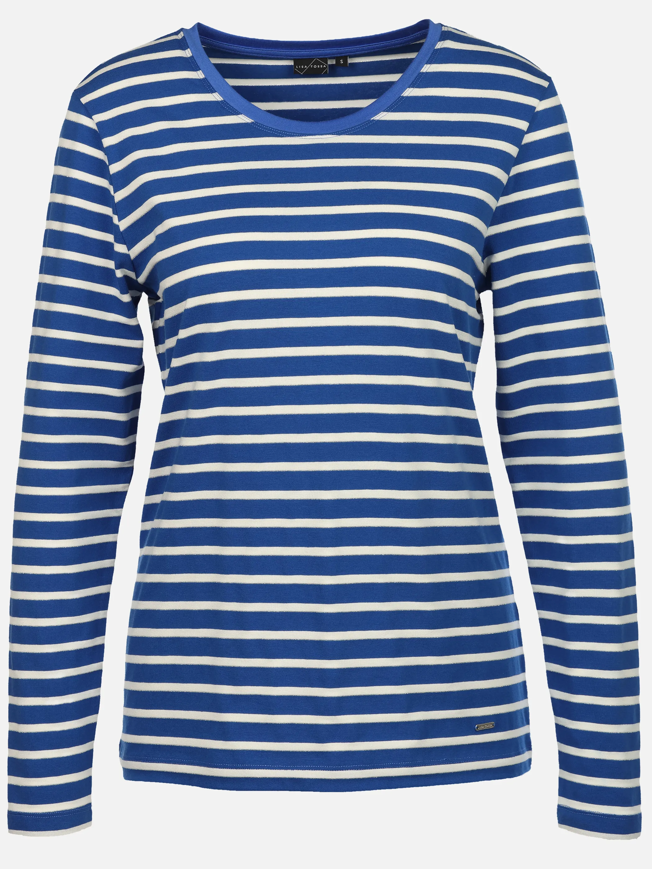 Lisa Tossa Da.Ringelshirt m. Lurex Blau 933072 SODAL.BLUE 1