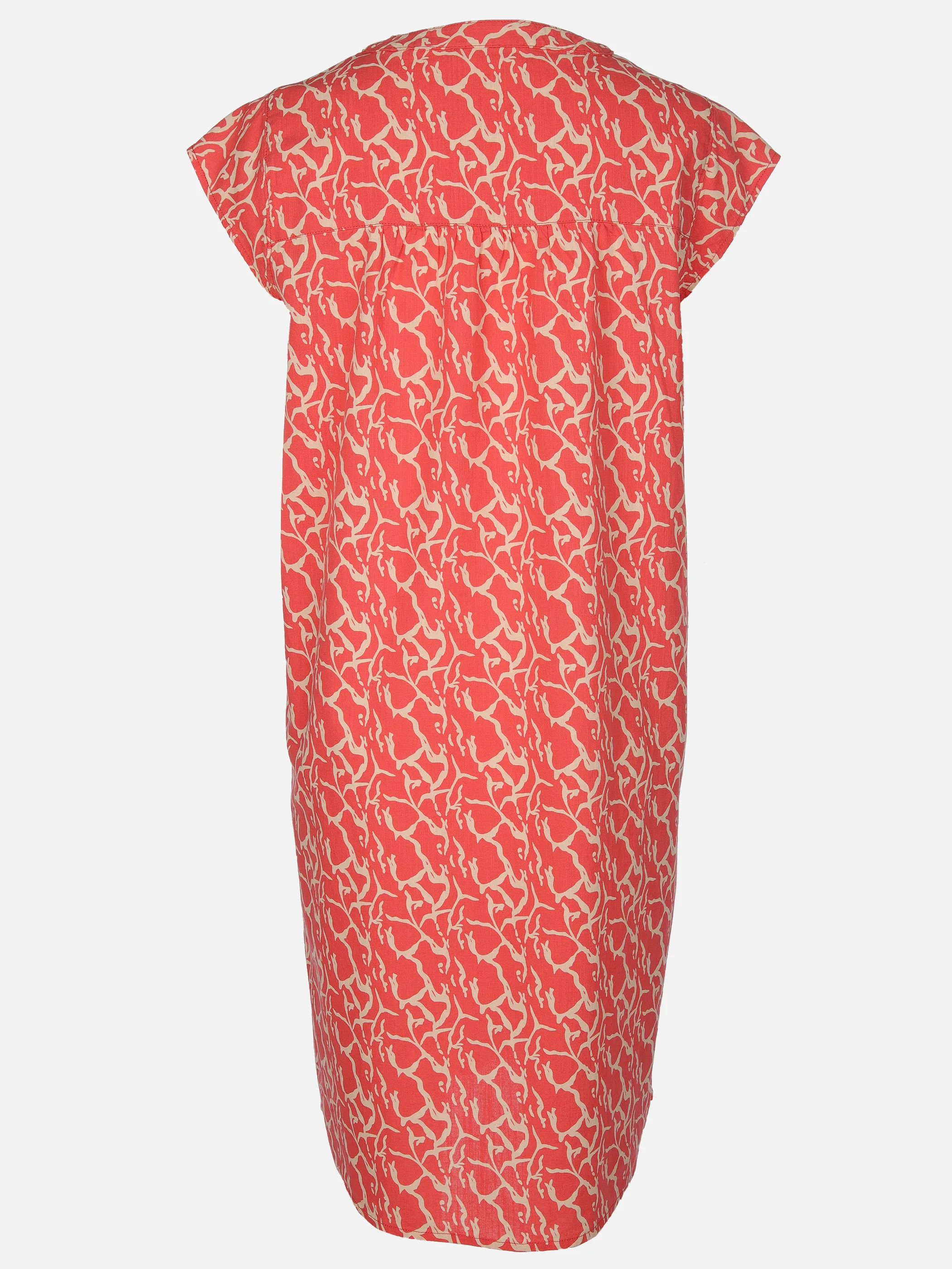 Sure Da-Kleid m. Print Orange 905694 KORALLE 2