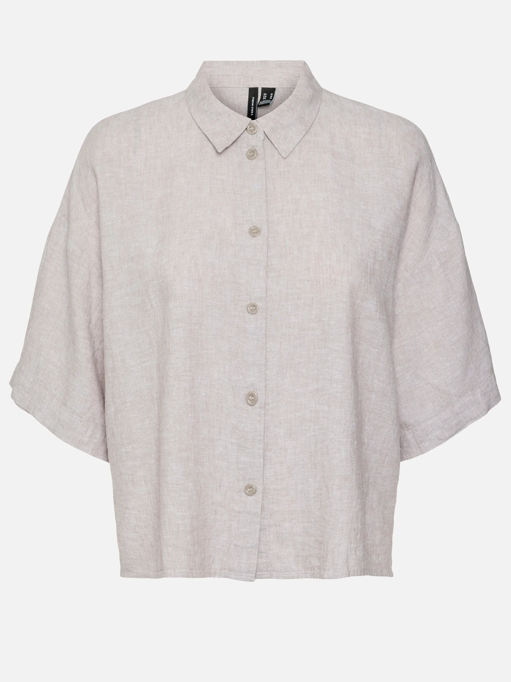 Vero Moda 10306820 VMLINN 2/4 SHORT SHIR Blau 904300 294075007 1 Vero Moda 10306820 VMLINN 2/4 SHORT SHIR Blau 904300 294075007 1