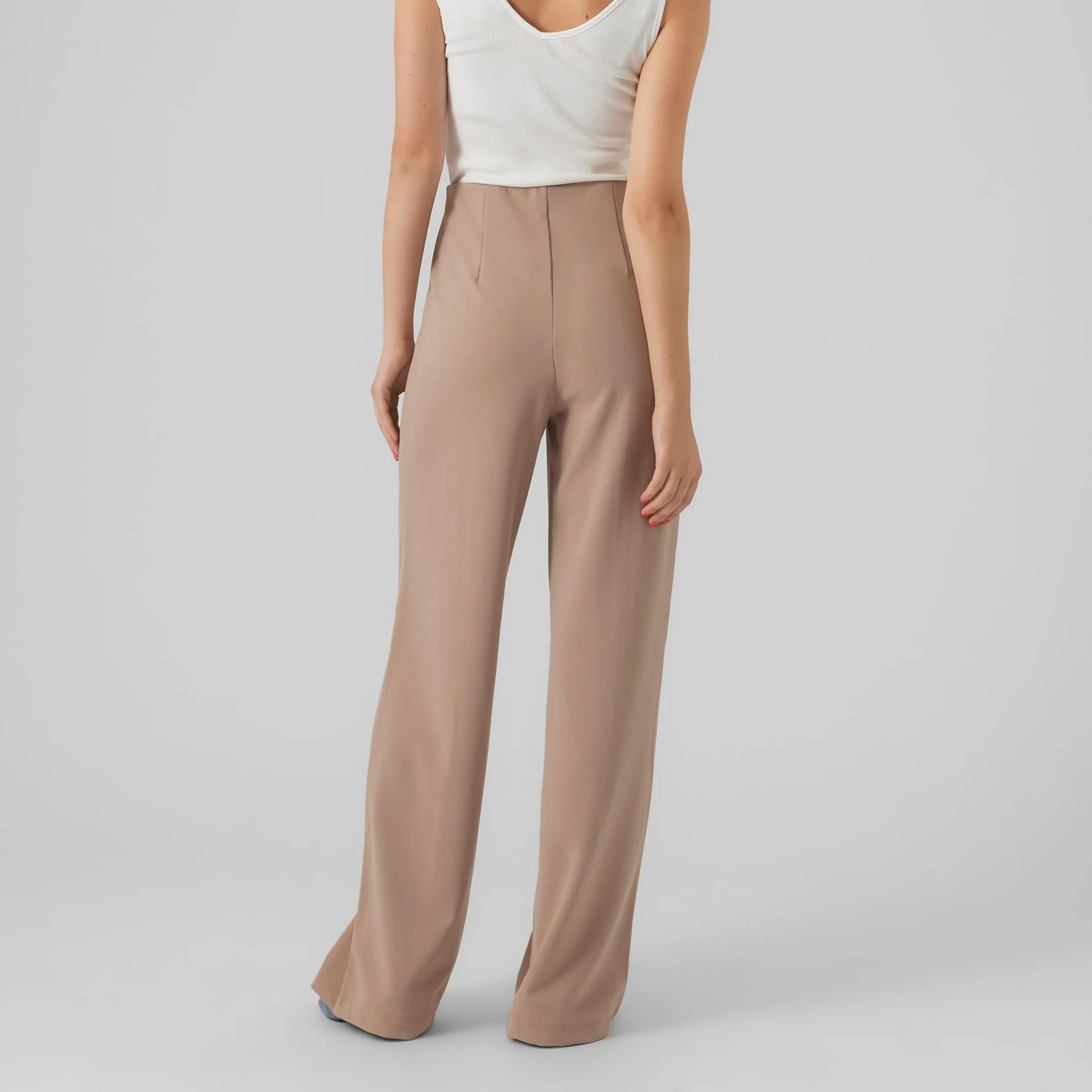 Vero Moda 10257168 VMBECKY HR WIDE PULL Braun 866291 192623 4