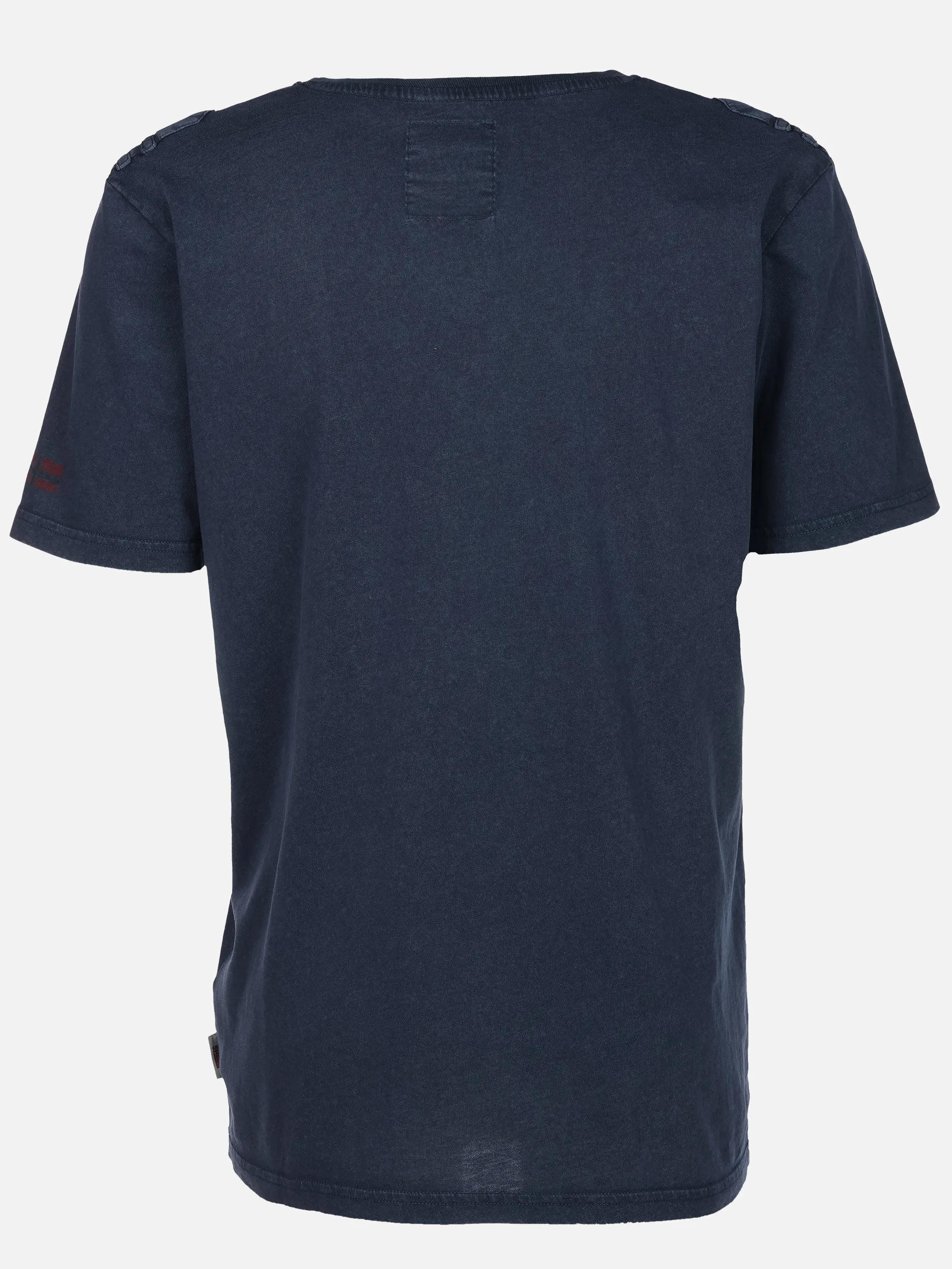 Southern Territory He. Henleyshirt 1/2 washer Blau 920982 NAVY 2