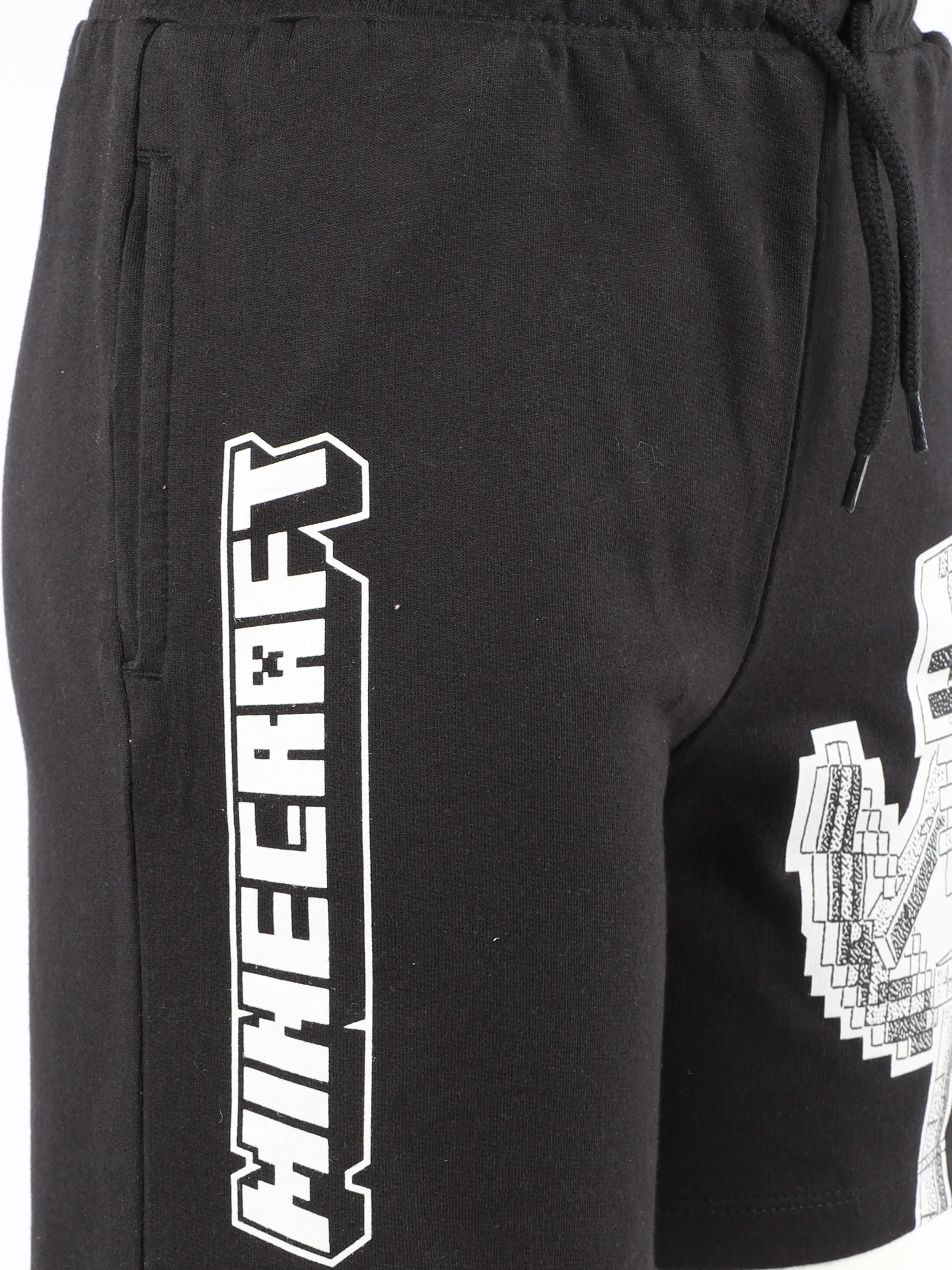 Minecraft TB Minecraft Sweat Bermuda FP am Bein in Schwarz Schwarz 923567 SCHWARZ 3