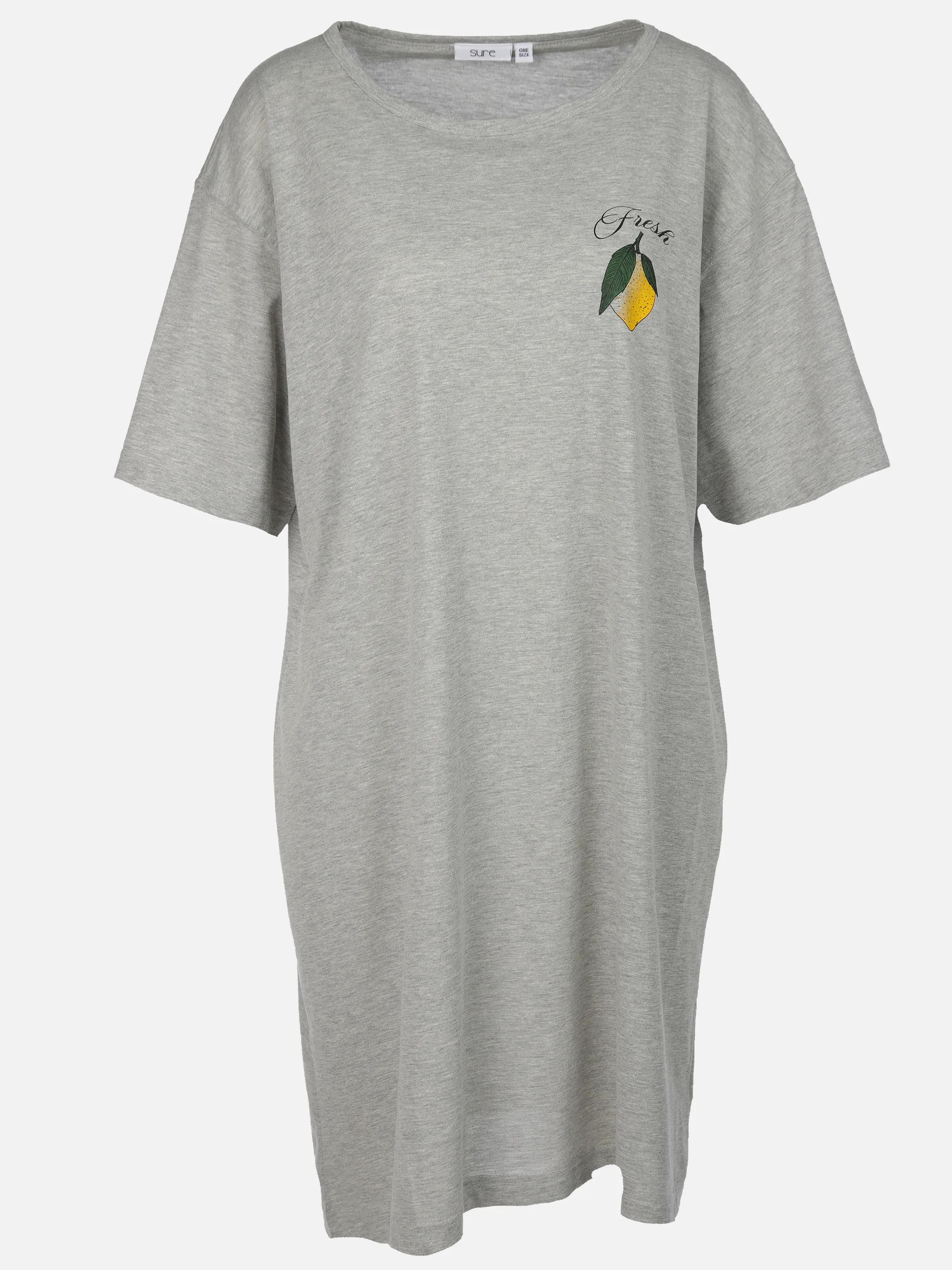 Sure Da. Oversize Nachthemd mit gro Grau 906566 GRAU 2 1