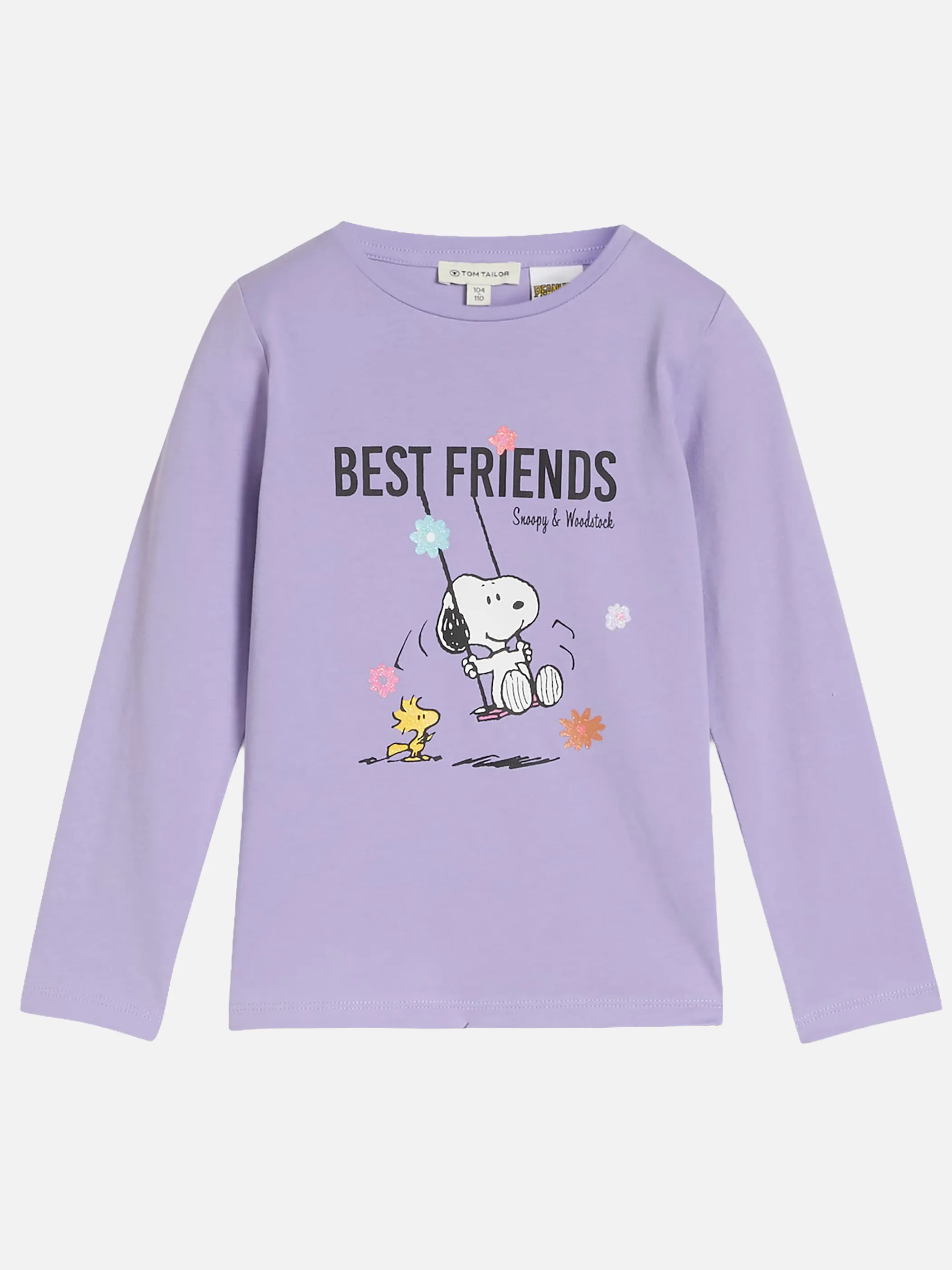 Tom Tailor 1051687 Peanuts glitter printe Lila 934389 40576 1