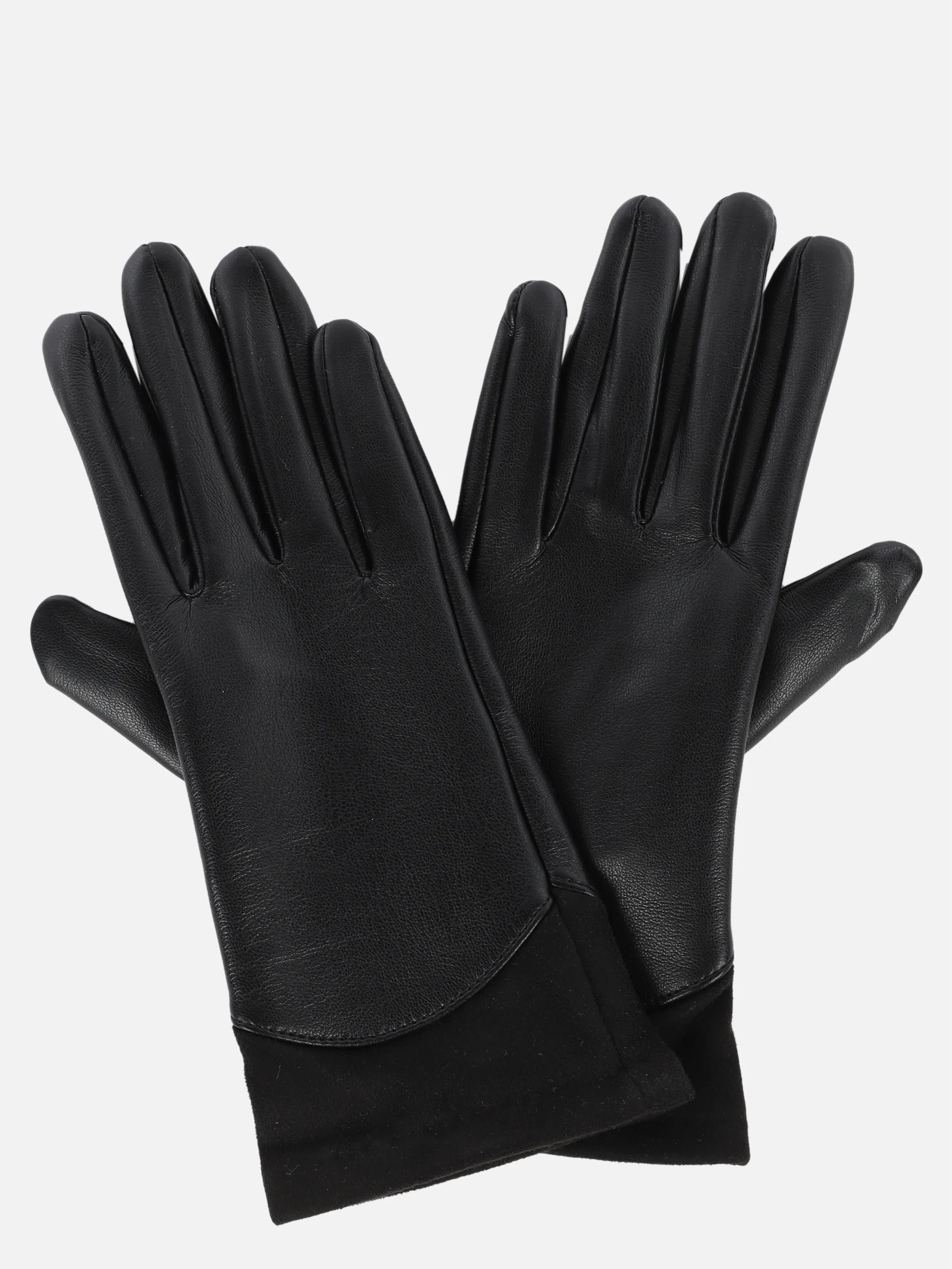 Lisa Tossa Da-Handschuhe aus Kunstleder Schwarz 897767 SCHWARZ 1 Lisa Tossa Da-Handschuhe aus Kunstleder Schwarz 897767 SCHWARZ 1