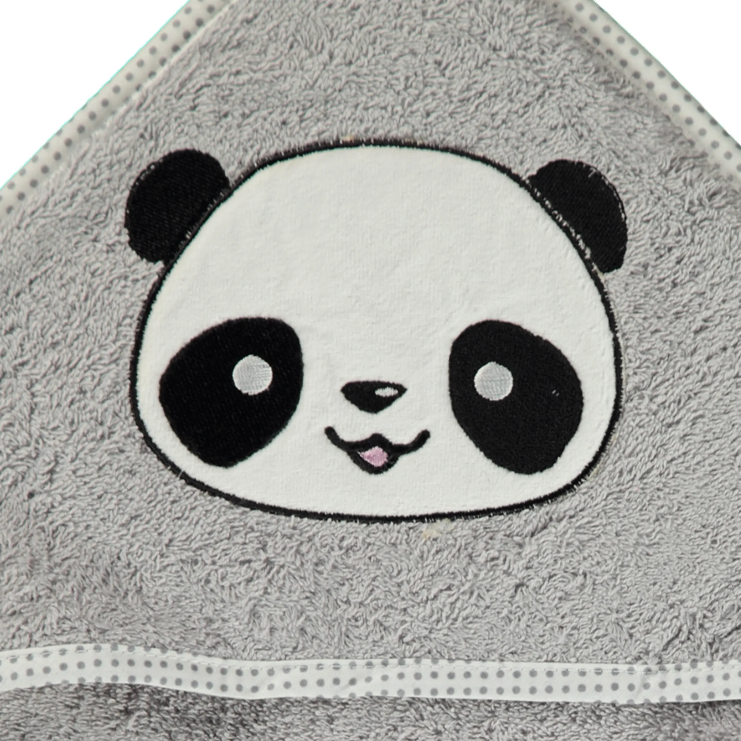 Bubble Gum Baby towel with hood Weiß 799811 PANDA 3 Bubble Gum Baby towel with hood Weiß 799811 PANDA 3