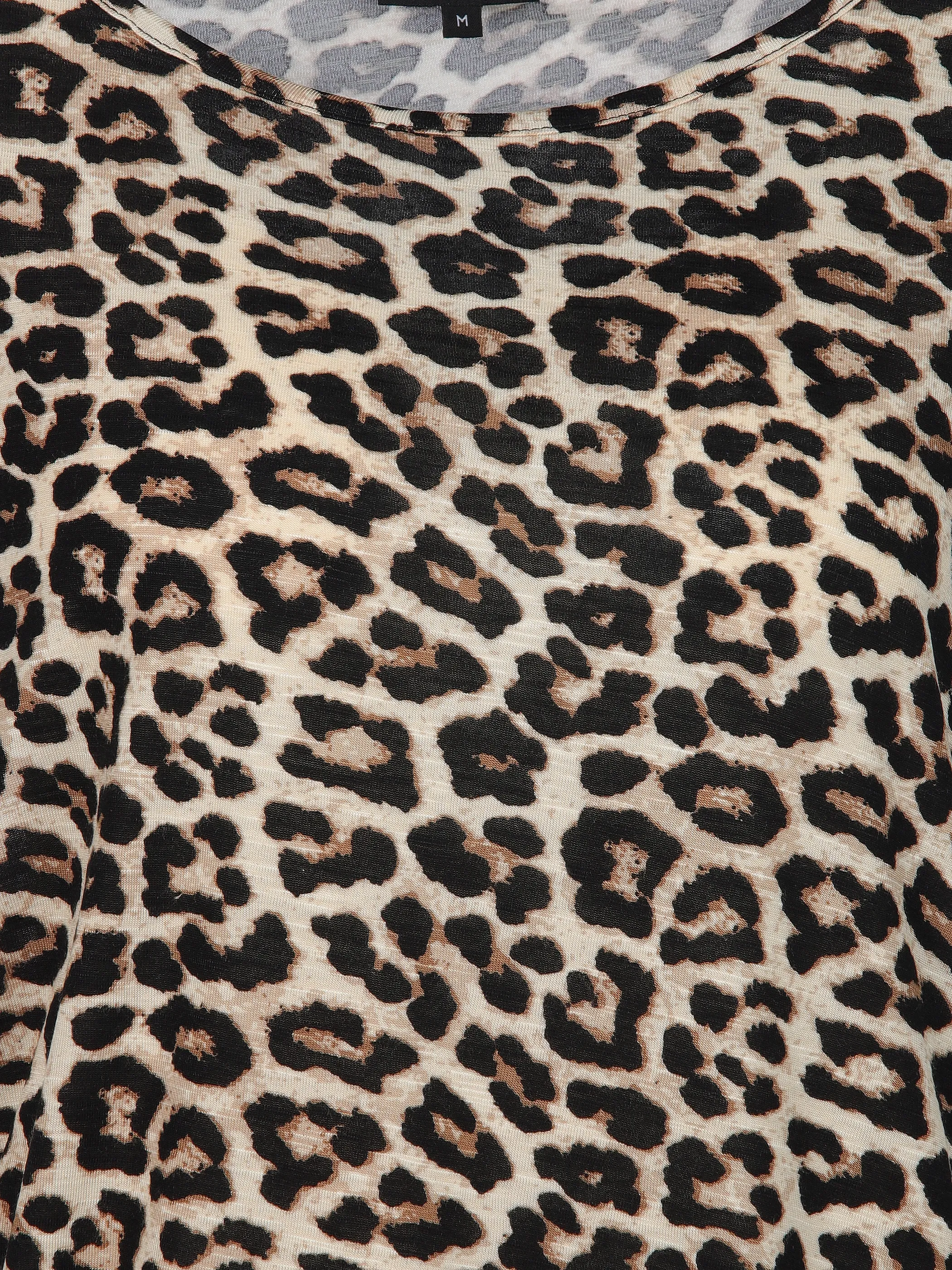 Sure Da-Top m. Alloverprint Beige 910479 LEO 3