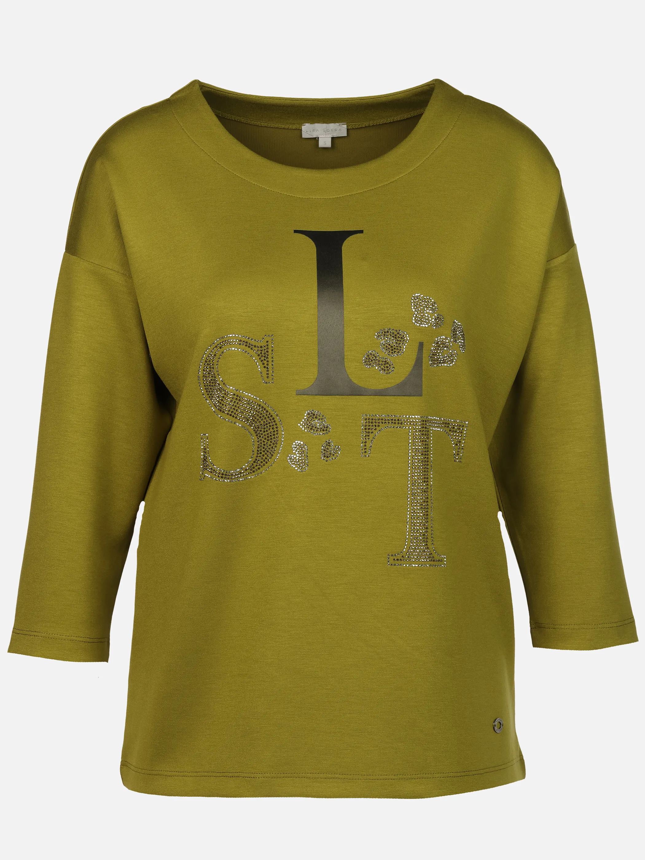Lisa Tossa Da-Sweatshirt m. Applikation Grün 916295 CARDAMOM 1