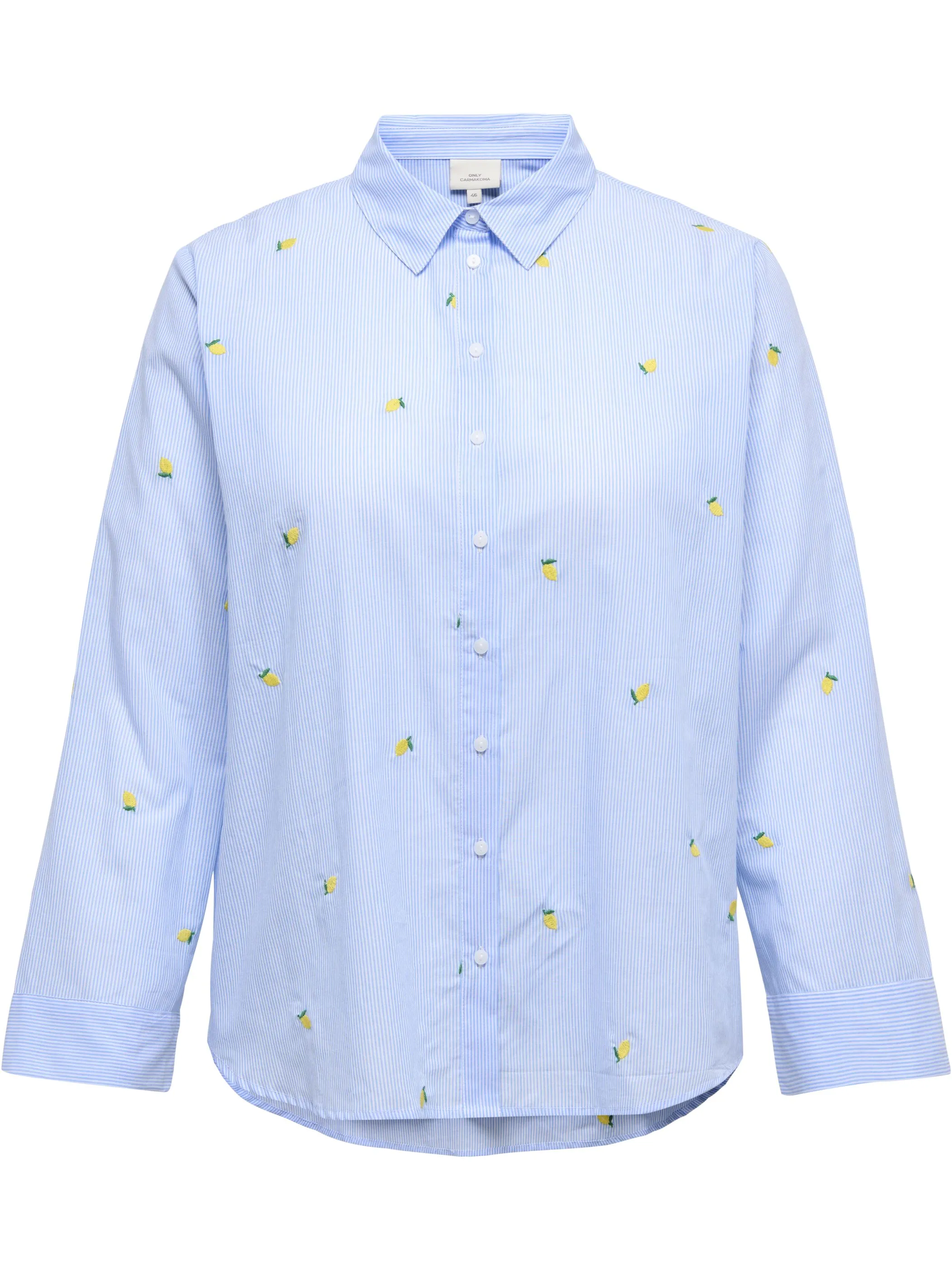 Only Carmakoma 15376033 CARNEW LINA GRACE LS Blau 922441 299897001 1