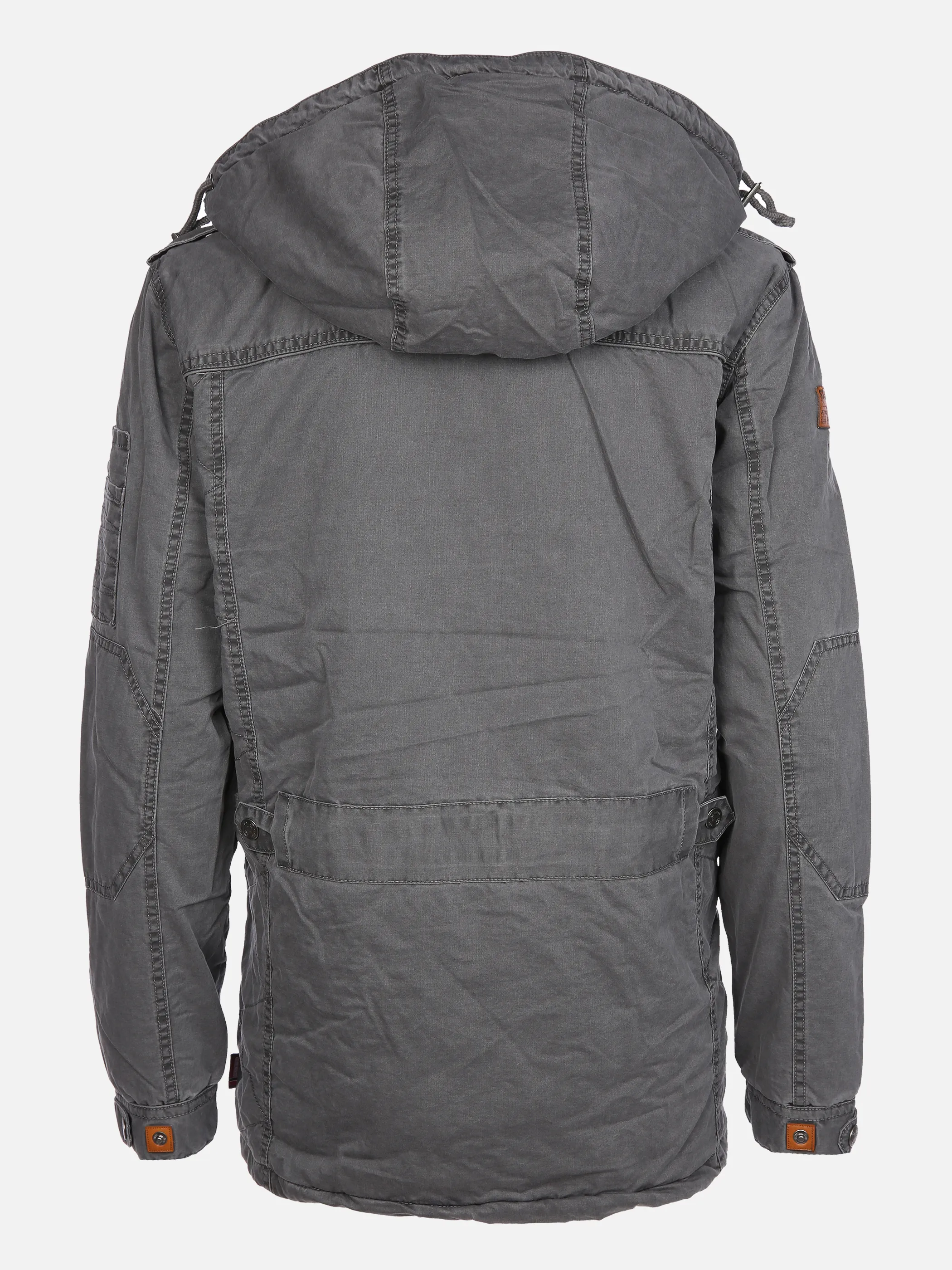Southern Territory He. Fieldjacke mit Kapuze Grau 840124 GREY 2