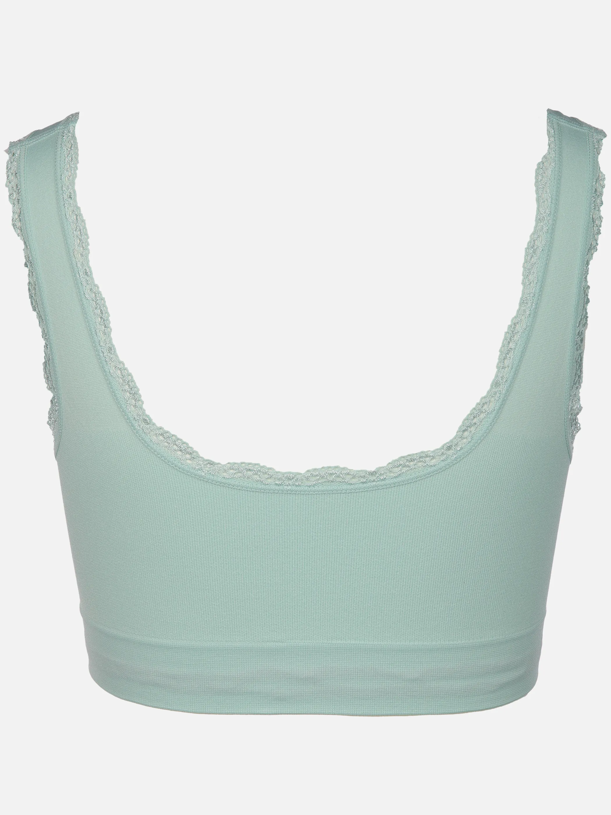Sure Da. Bustier Seamless mit Spitze Türkis 905034 TÜRKIS 2