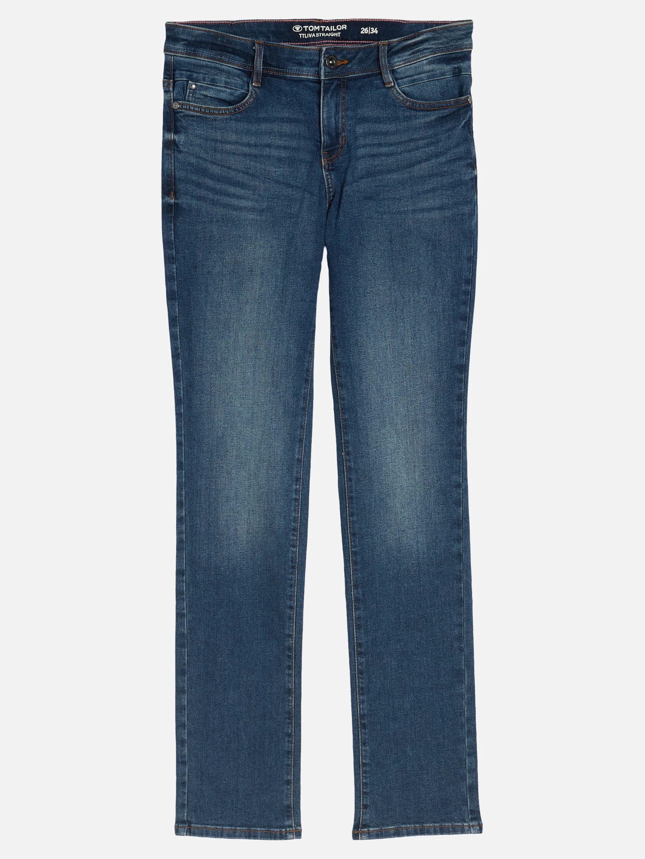 Tom Tailor 1047849 NOS TT Liva Straight Blau 914543 10113 3