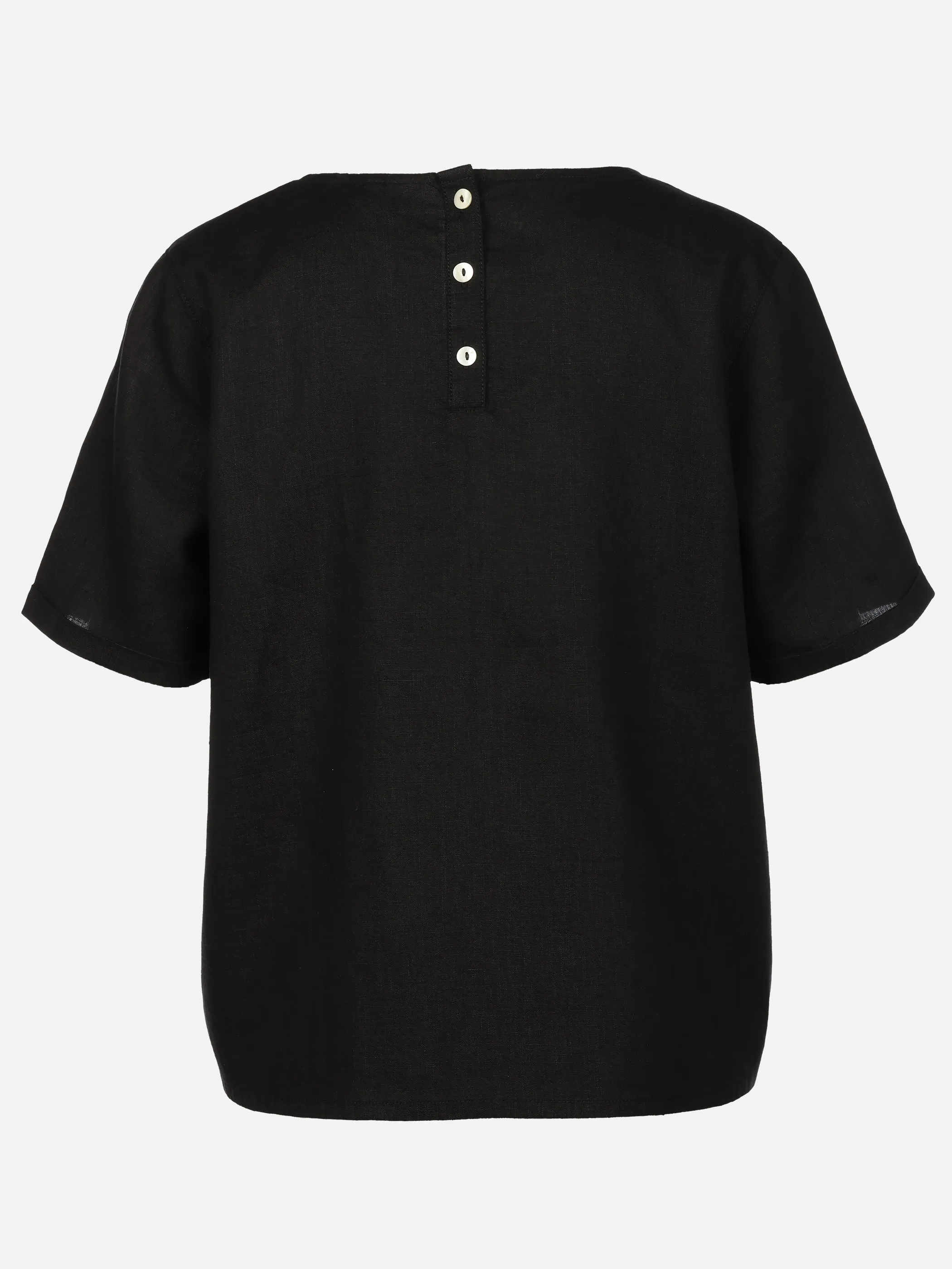 Lisa Tossa Da-Leinenbluse, 1/2 Arm Schwarz 921023 SCHWARZ 2