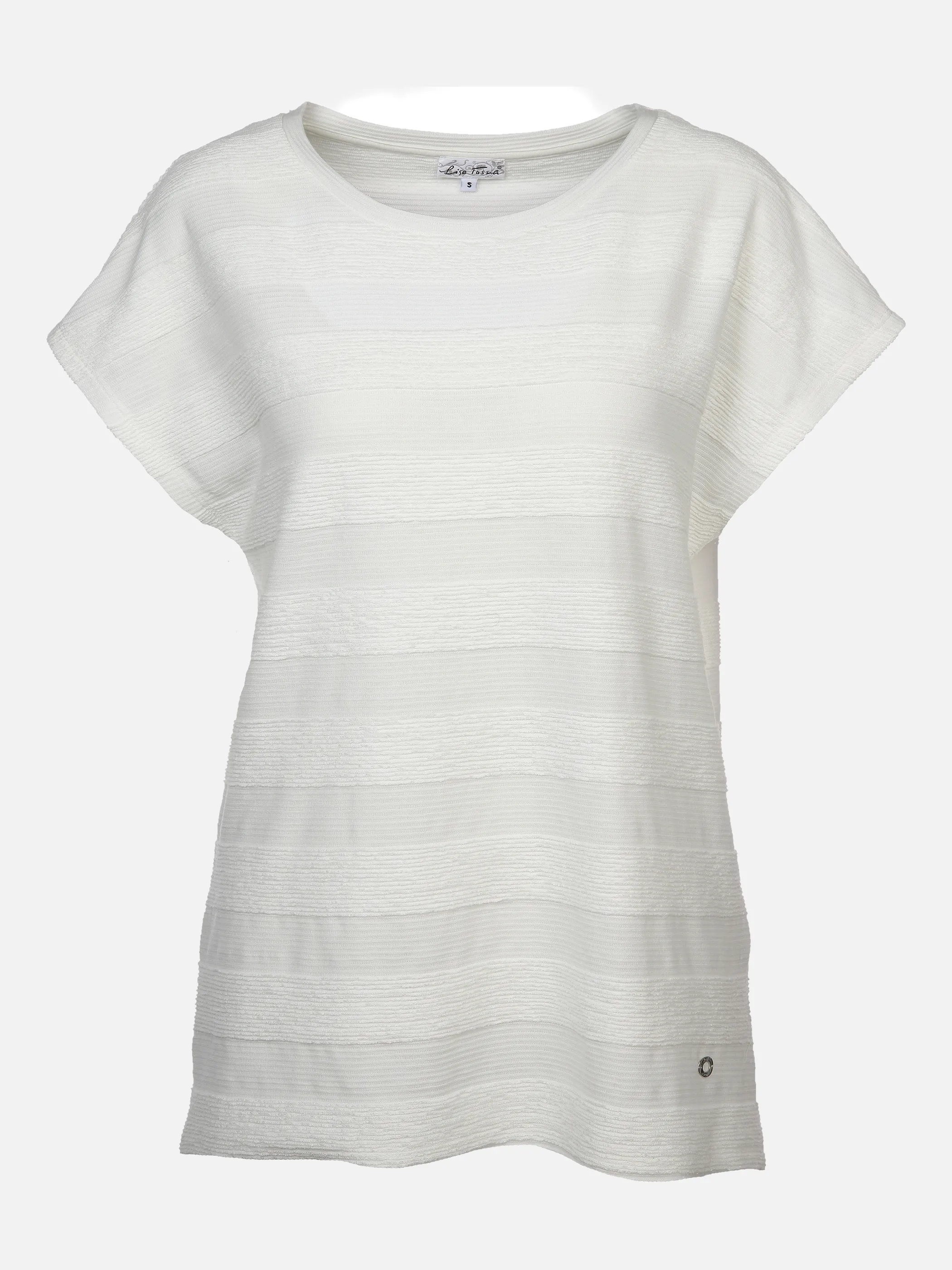 Lisa Tossa Da-Strukturringelshirt m. 1/2 Weiß 877641 OFFWHITE 1 Lisa Tossa Da-Strukturringelshirt m. 1/2 Weiß 877641 OFFWHITE 1