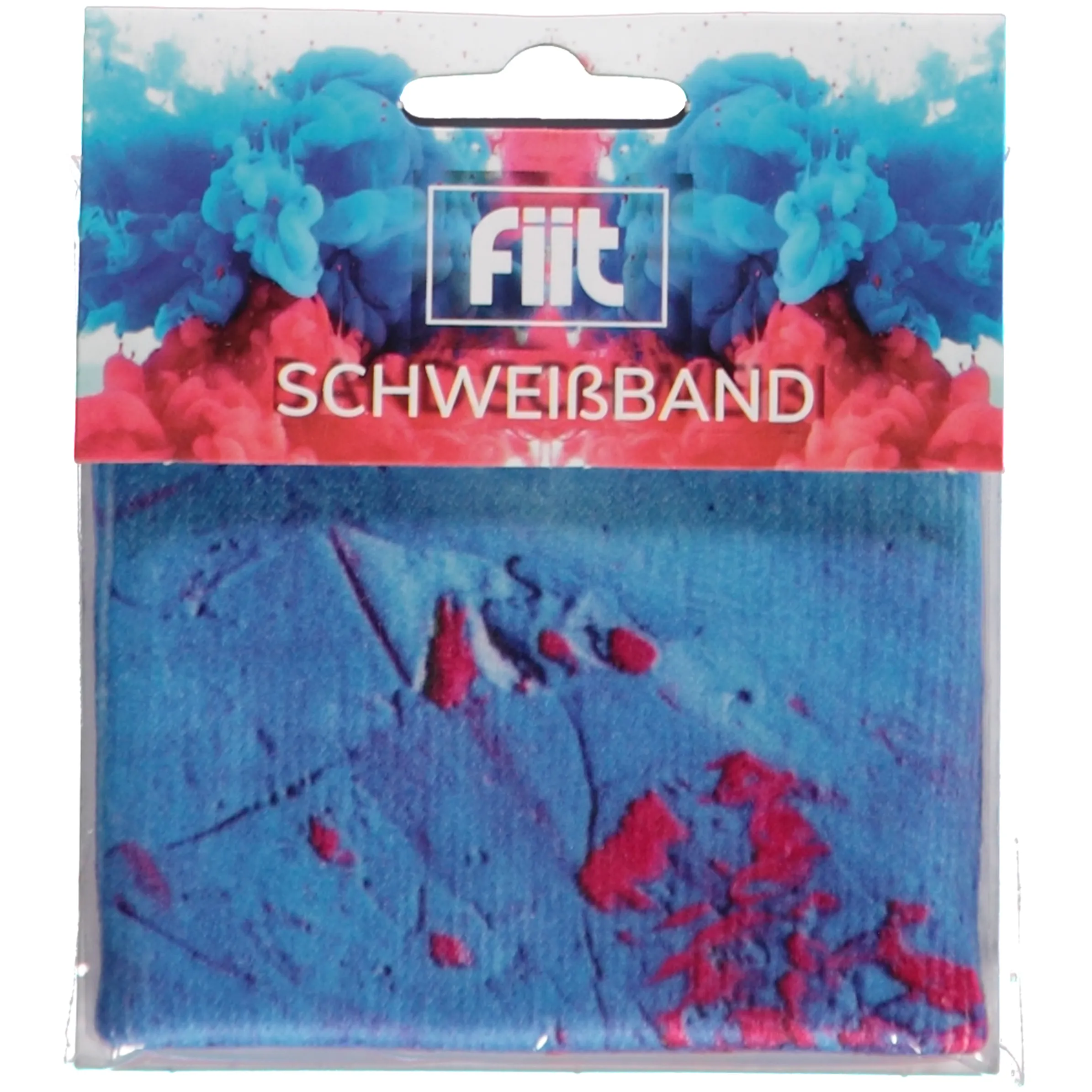 Deko Artikel Schweißbänder 8cm Blau 804921 BLAU/PINK 1 Deko Artikel Schweißbänder 8cm Blau 804921 BLAU/PINK 1