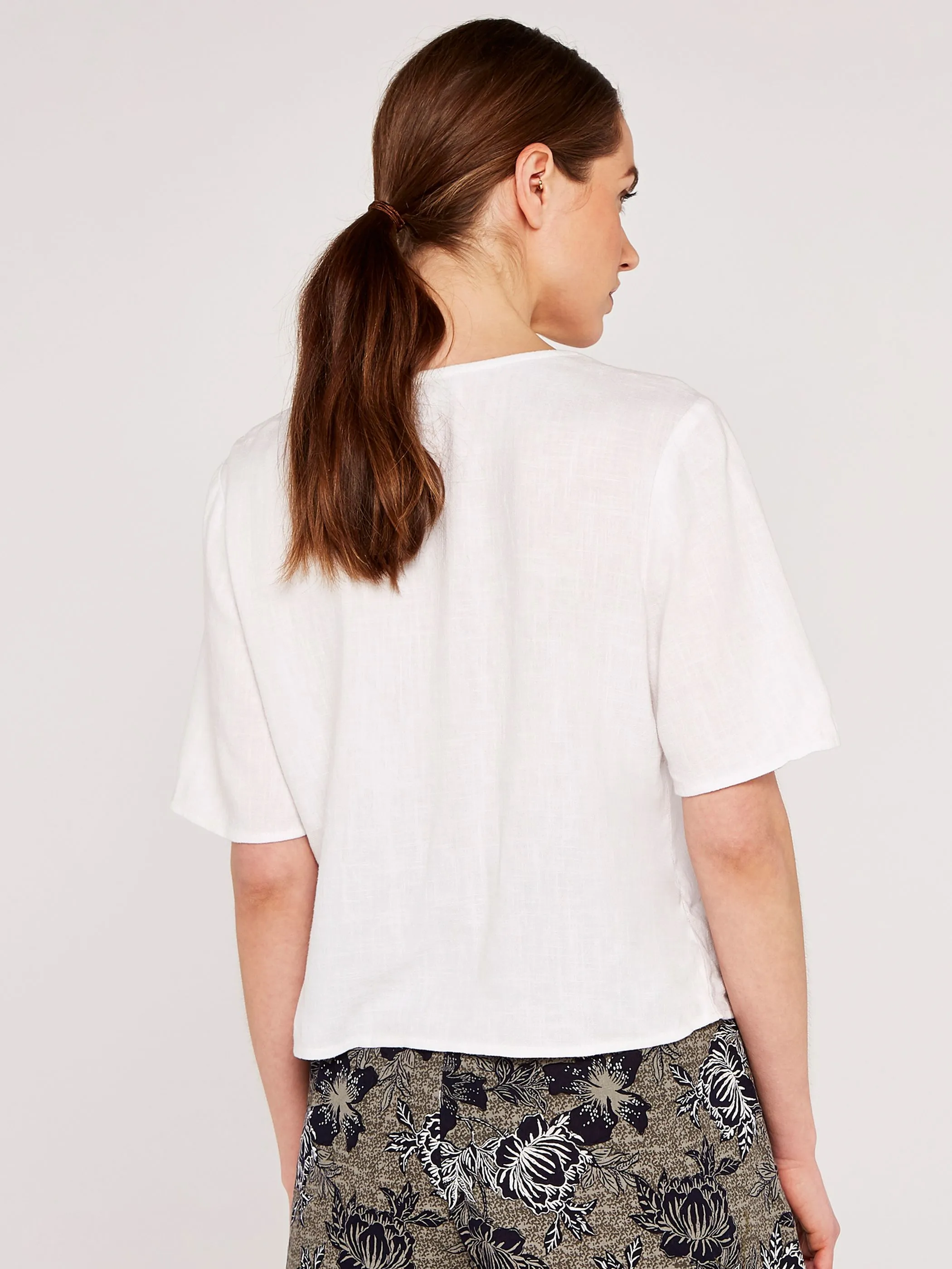 Apricot 460874 Apricot Half Sleeve But Weiß 900759 CRM 2