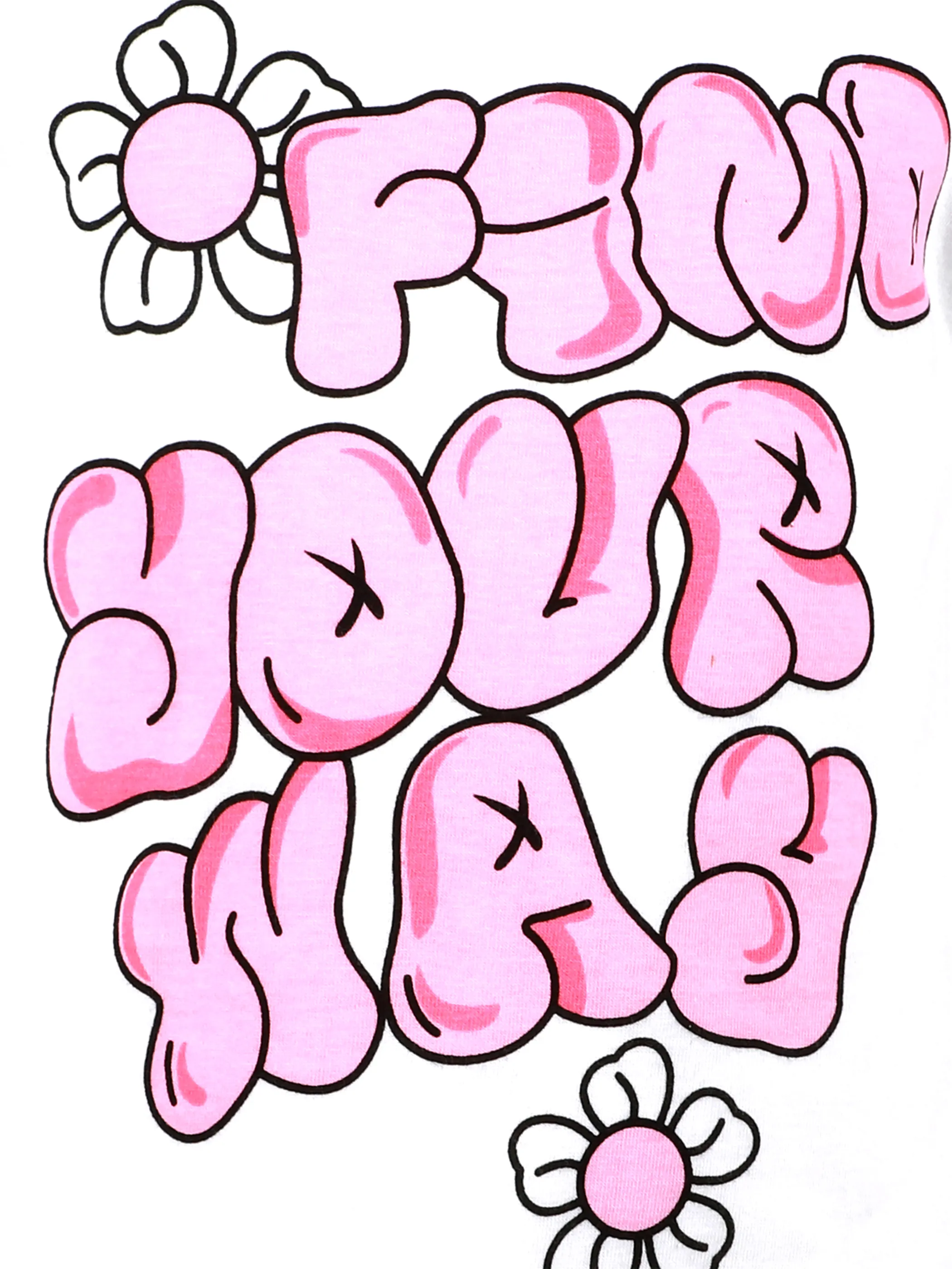 Bubble Gum KM Schlafanzug kurz Graffiti Weiß 907743 WEIß 3 Bubble Gum KM Schlafanzug kurz Graffiti Weiß 907743 WEIß 3