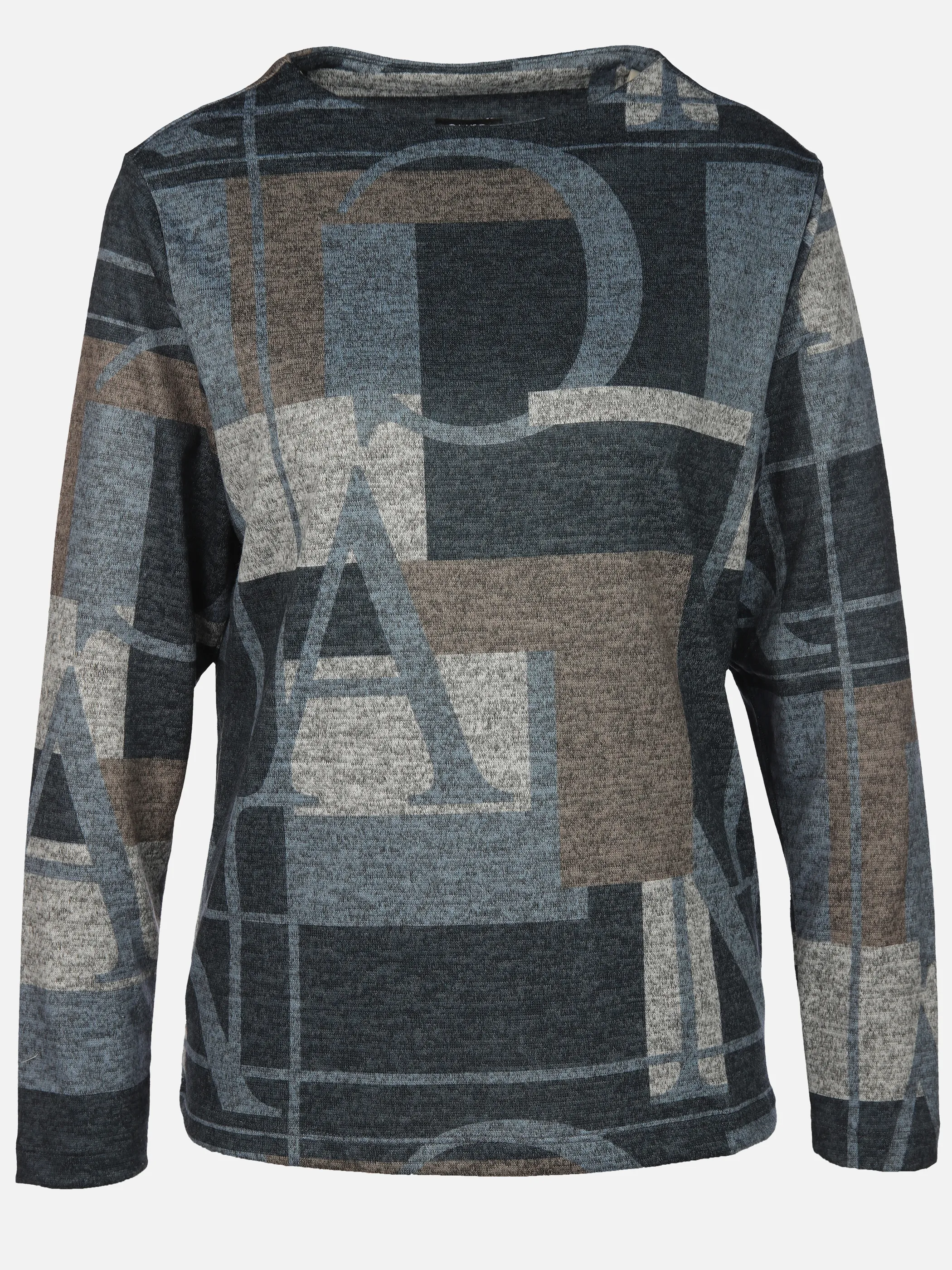 Sure Da-Print Flauschshirt Blau 916308 BLAU 1