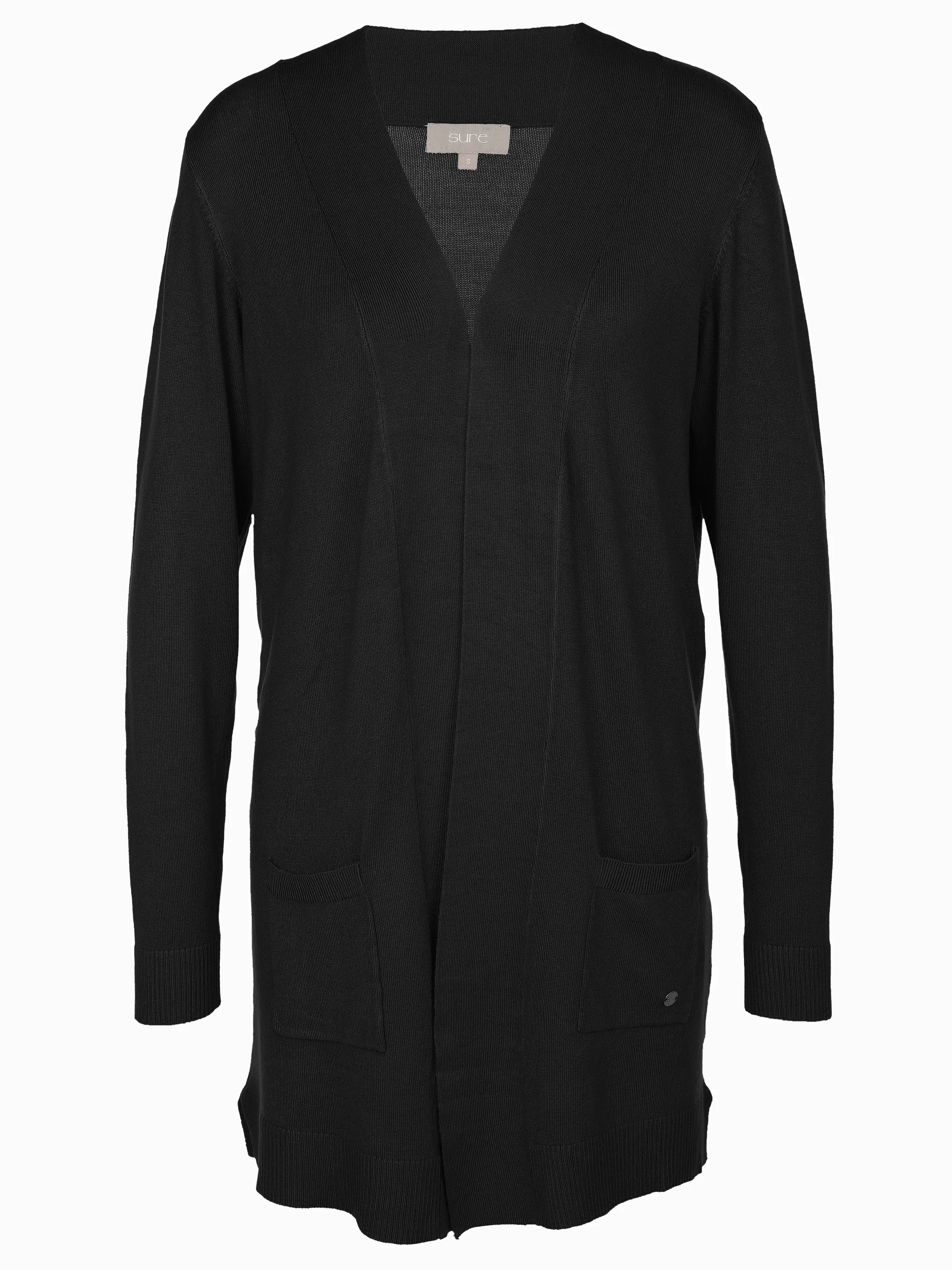 Sure Da-Cardigan offen Schwarz 900448 SCHWARZ 1 Sure Da-Cardigan offen Schwarz 900448 SCHWARZ 1
