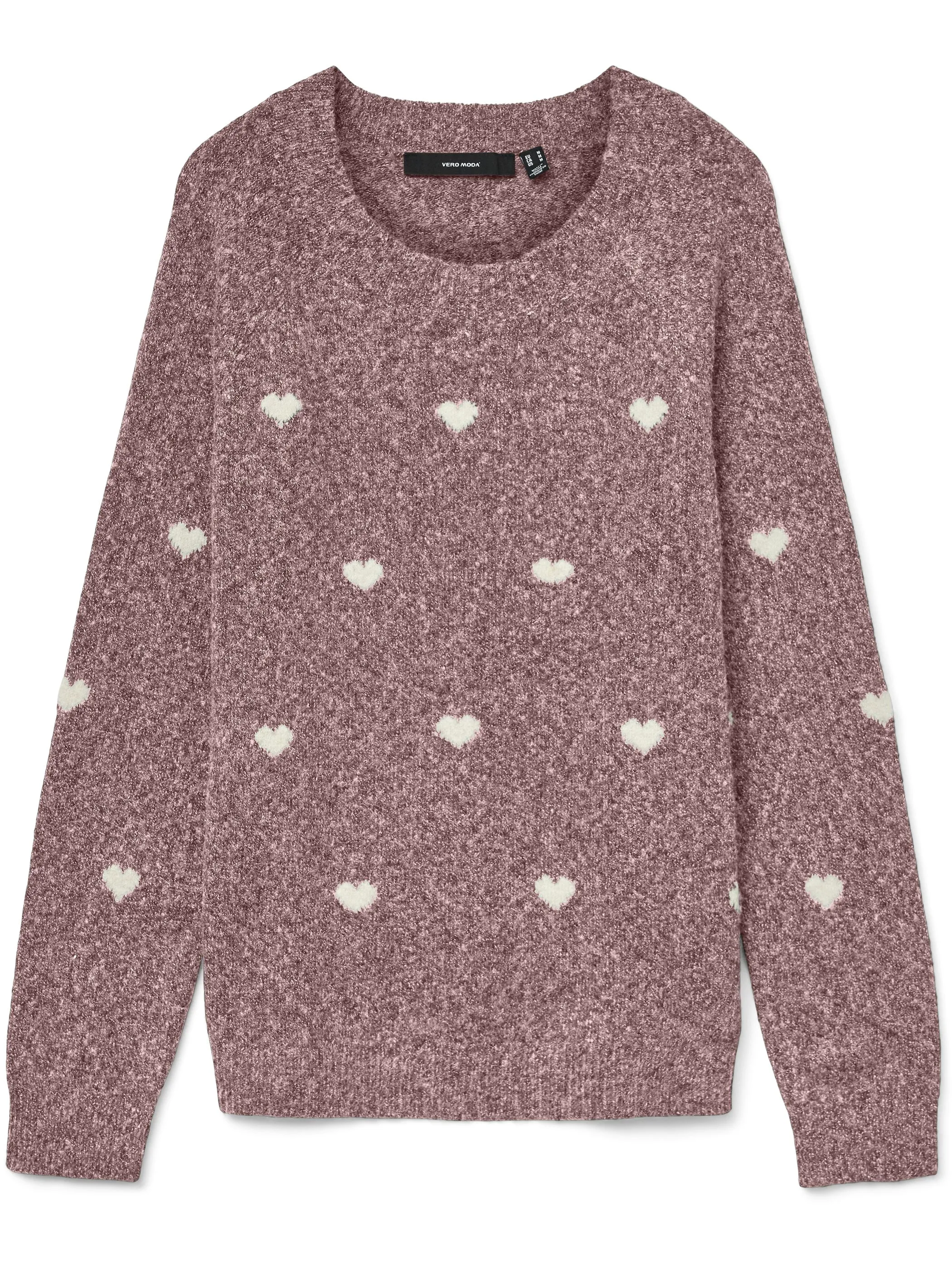 Vero Moda 10330790 VMDOFFY INTARSIA LS O Rosa 913125 223815001 1
