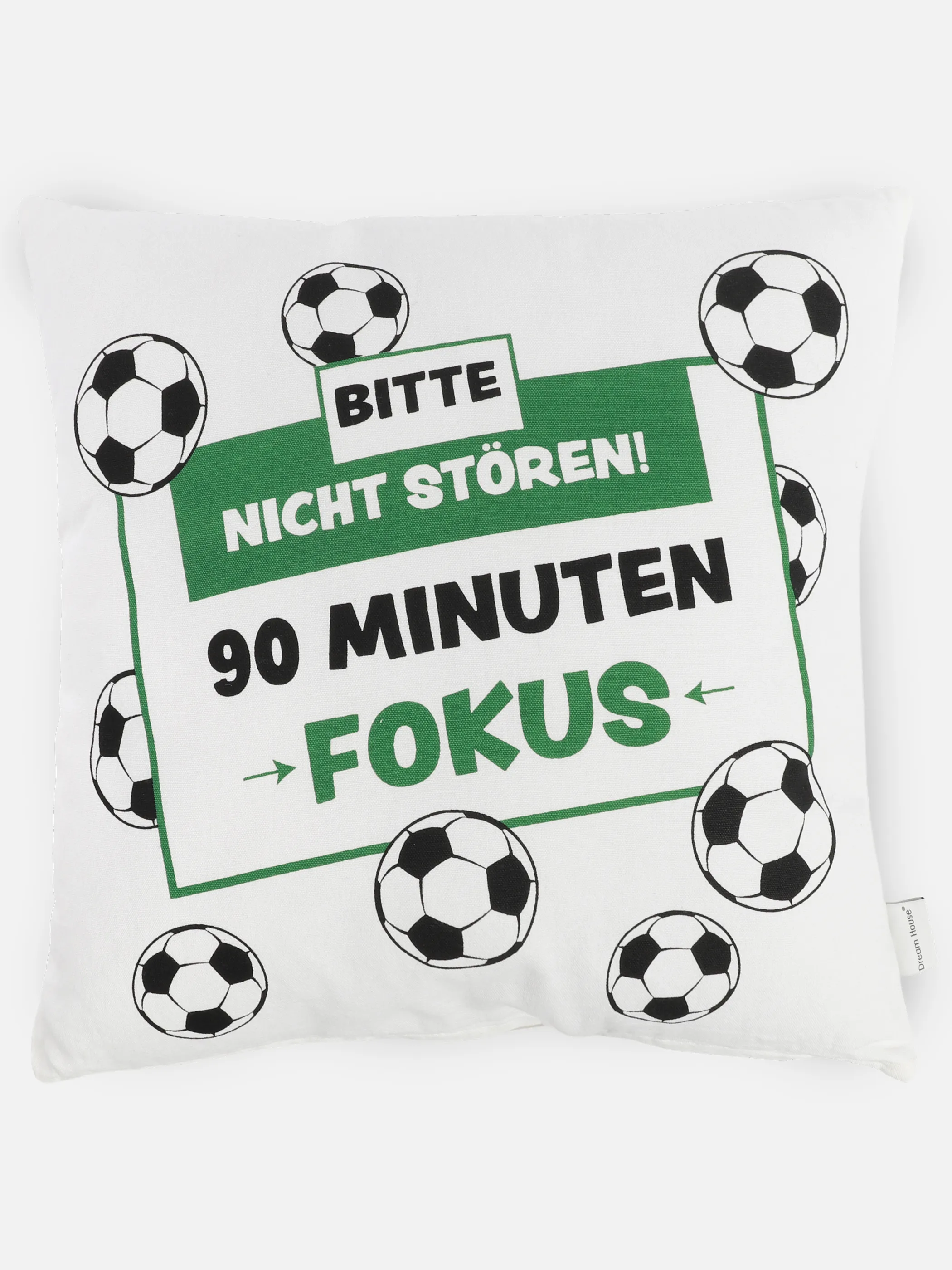 Dream House Deko Kissen "Bitte nicht störe Weiß 928898 WEIß 1