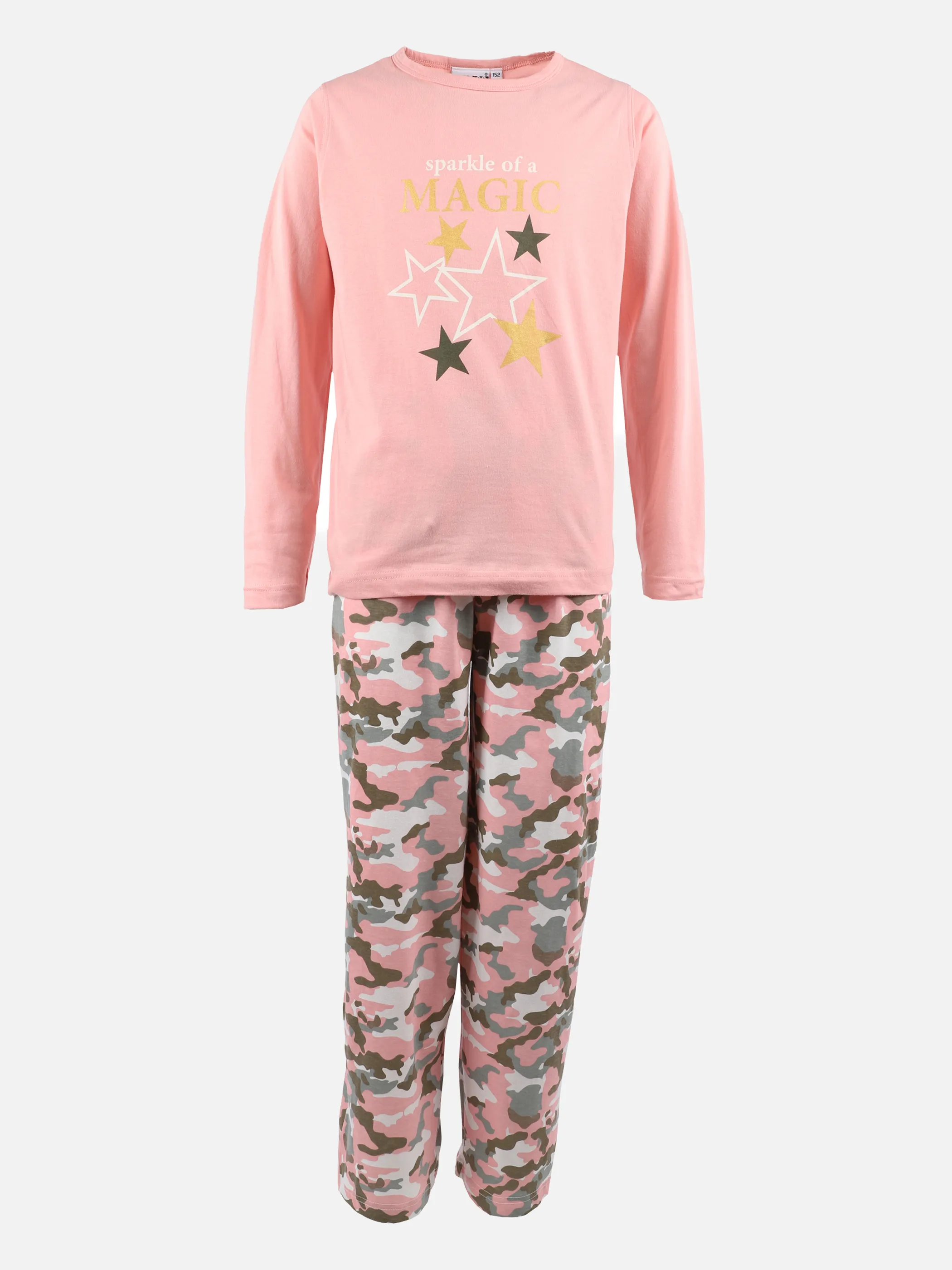 Stop + Go TG Pyjama lang camoflage mit P Rosa 870278 ROSE/GREEN 1 Stop + Go TG Pyjama lang camoflage mit P Rosa 870278 ROSE/GREEN 1