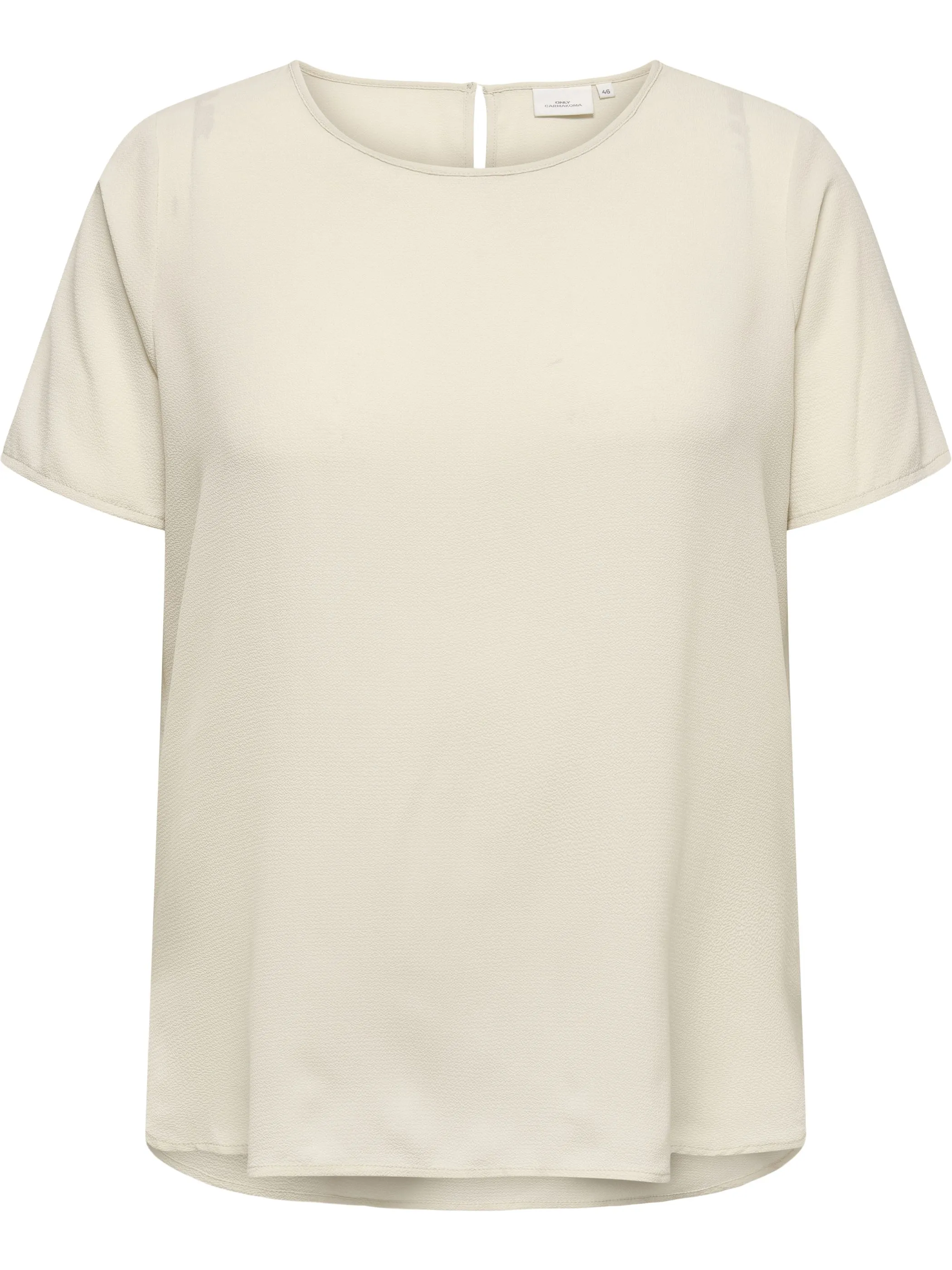 Only Carmakoma 15218353 CARVICA SS AOP TOP NO Beige 843421 201511 1