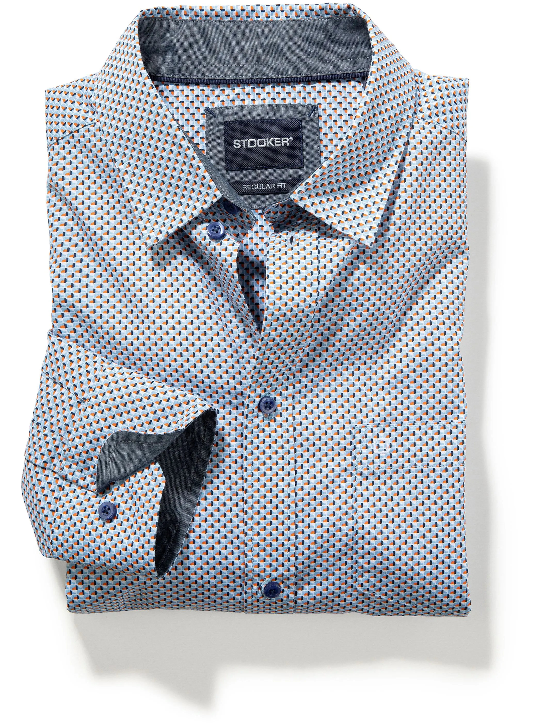 Stooker HAKA 73150320009468 He. Bluse/Hemd, Blau 919953 9468 1