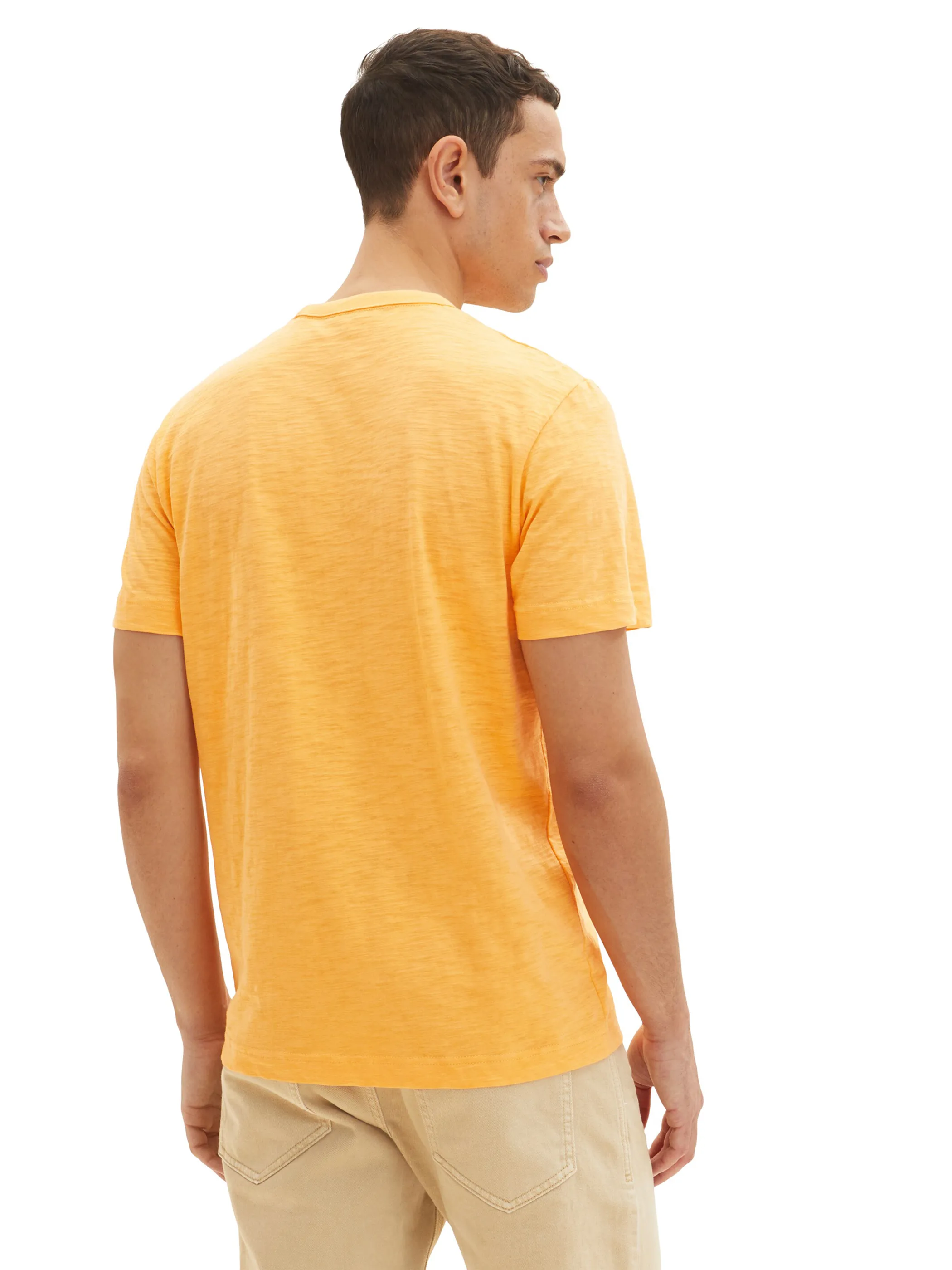 Tom Tailor 1035615 basic crewneck t-shirt Orange 874967 22225 2 Tom Tailor 1035615 basic crewneck t-shirt Orange 874967 22225 2