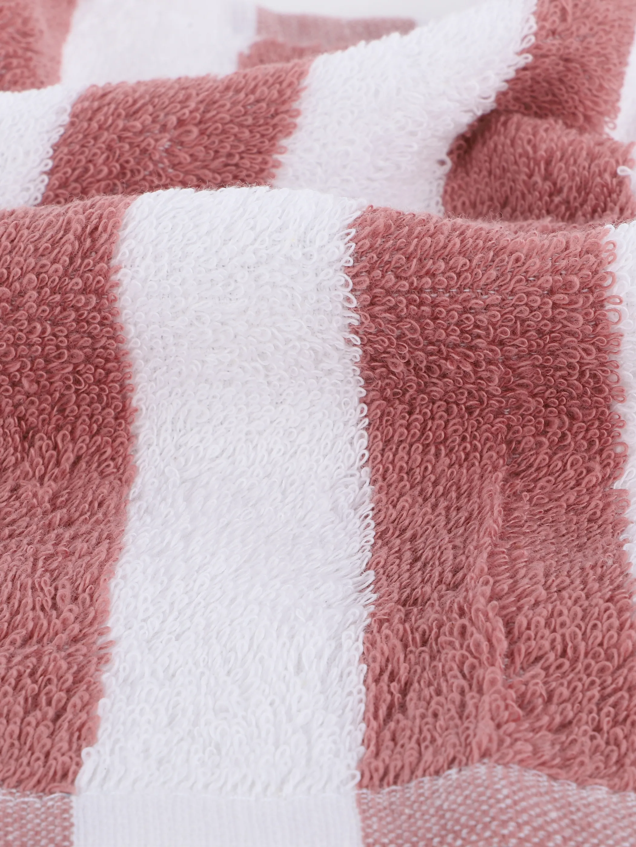 Boule Gästetuch gestreift 30x50 Rosa 896195 ROS/WE 2