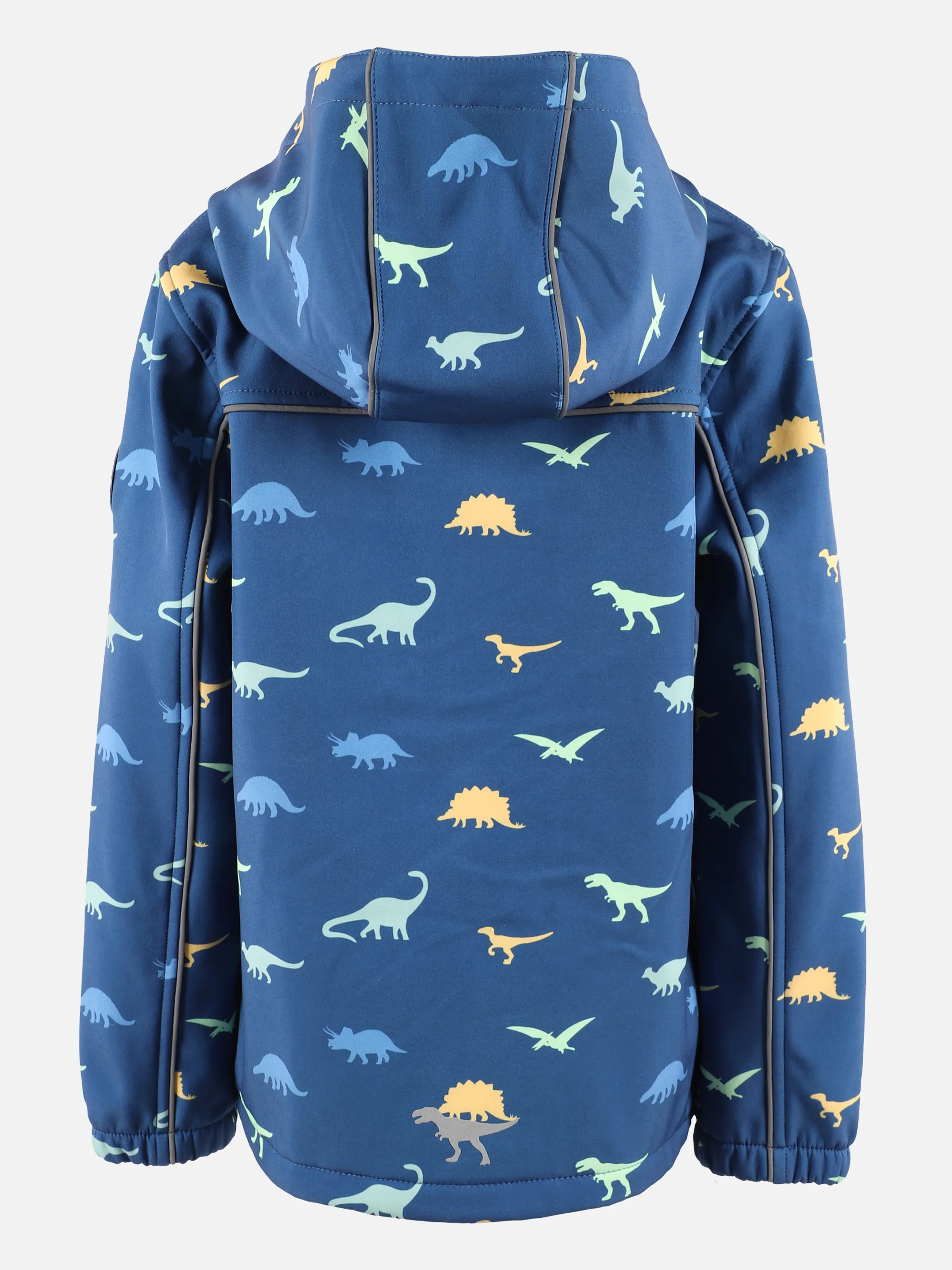 Stop + Go KJ Softshelljacke mit AOP Dino und Kapuze Blau 875504 BLAU 2 Stop + Go KJ Softshelljacke mit AOP Dino und Kapuze Blau 875504 BLAU 2