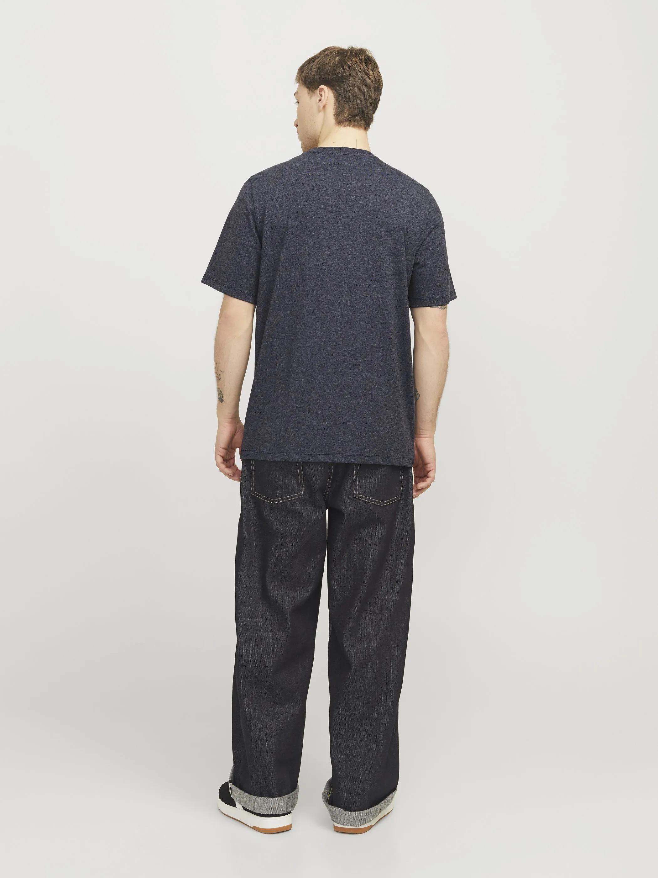 Jack Jones 12269335 JJTEX TEE SS CREW NEC Schwarz 904459 175917 3