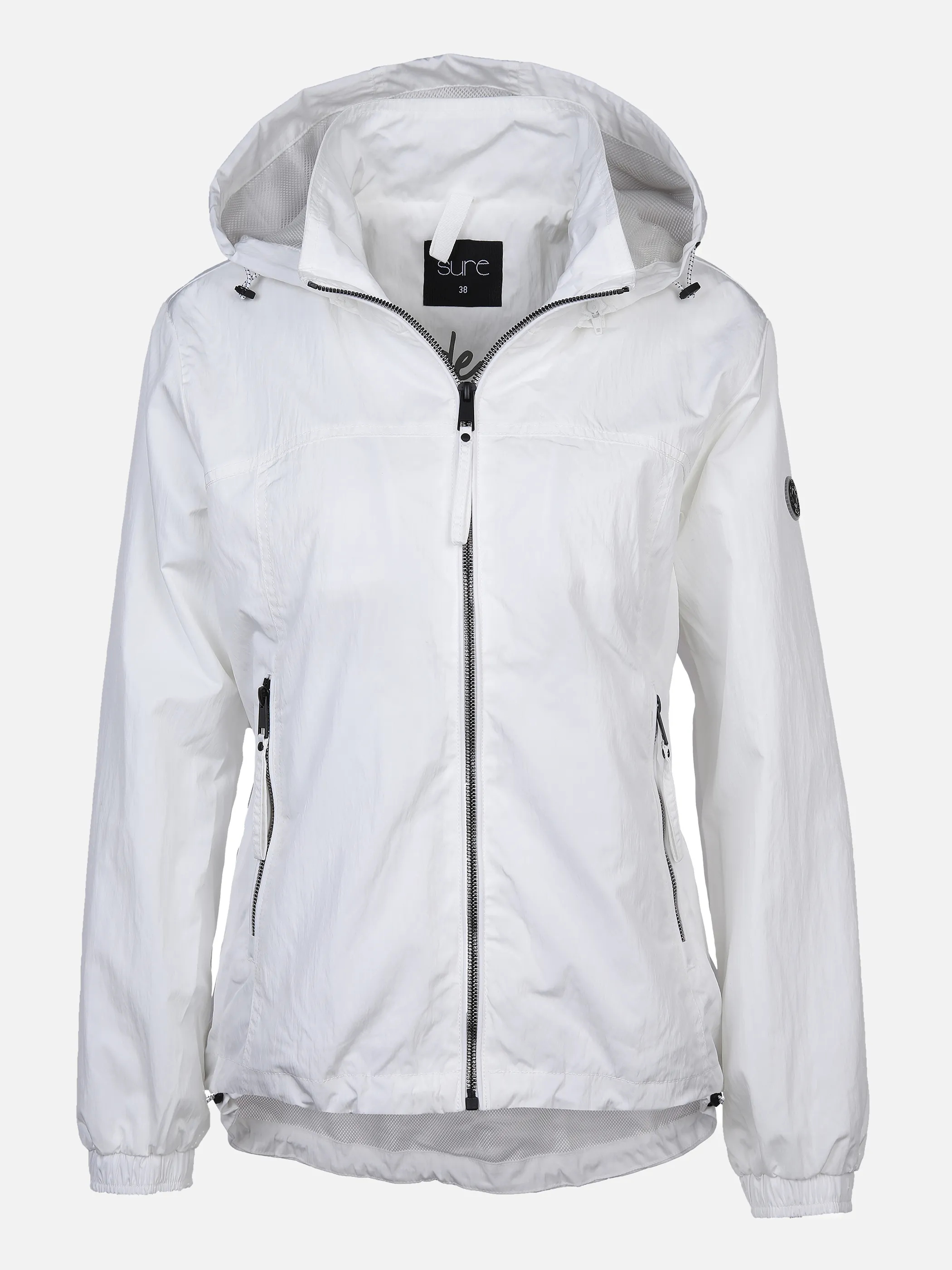 Sure Da-Blouson m.Kapuze sportiv Weiß 872212 WEIß 1