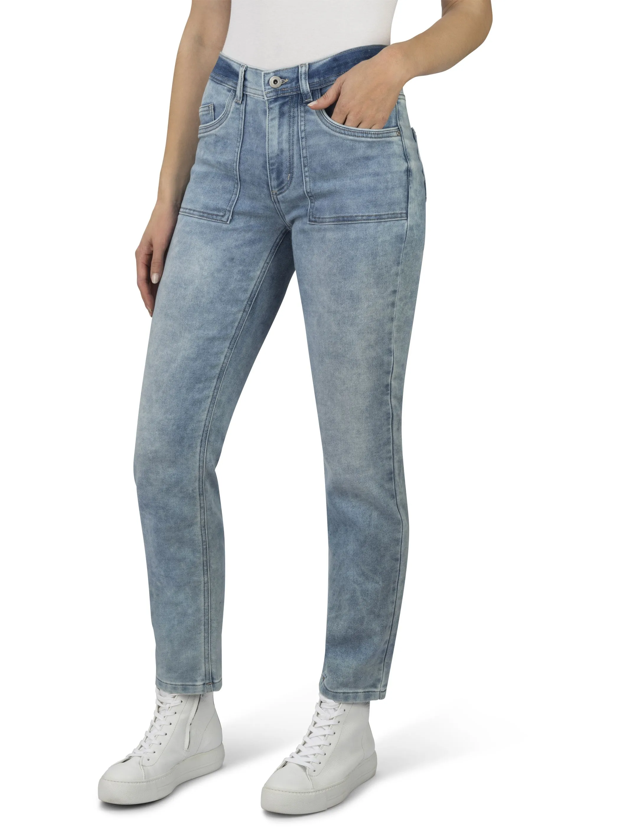 Stooker DOB 06360010007941 Da. Hosen lang, Blau 911346 7941 1