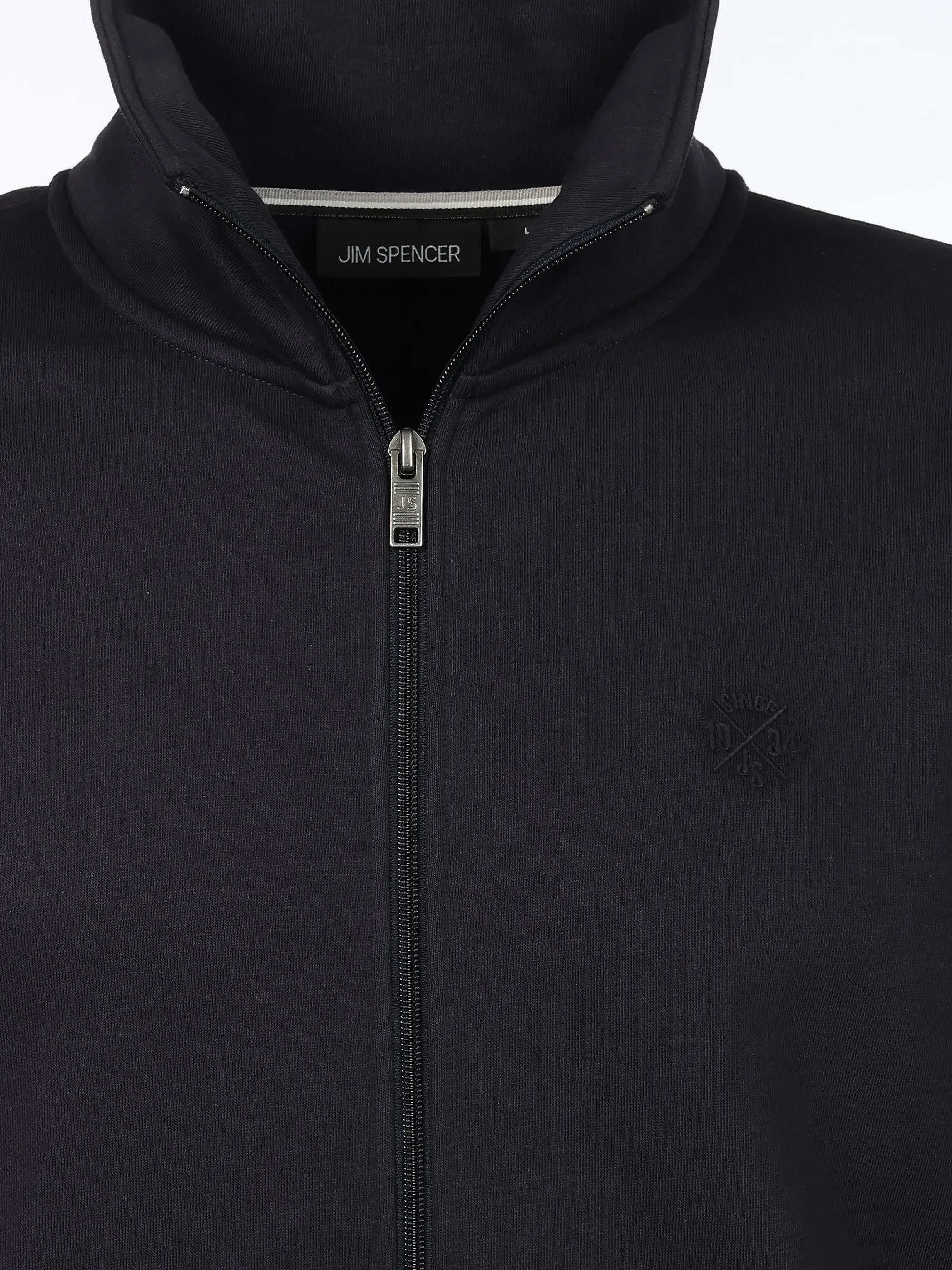 Jim Spencer He. Sweatjacke side pockets Blau 919309 NAVY 3